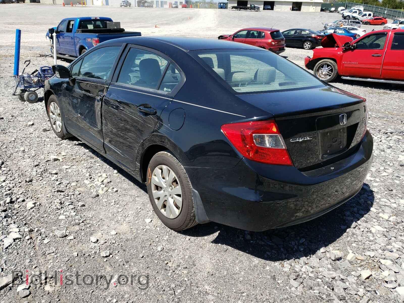2012 HONDA CIVIC - VIN: 19XFB2F54CE034019 - Фото 3