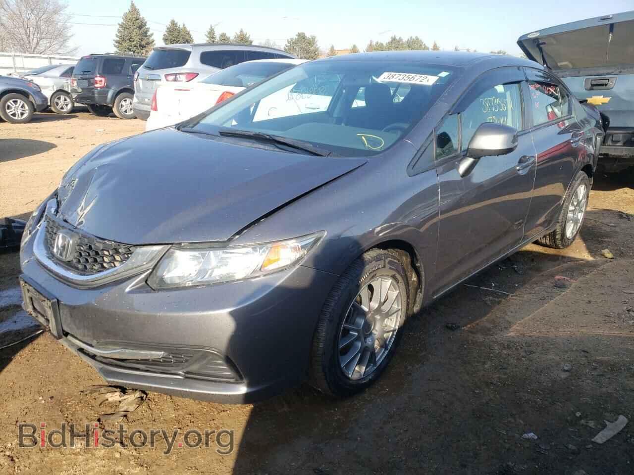 2013 HONDA CIVIC - VIN: 19XFB2F59DE098459 - Фото 2