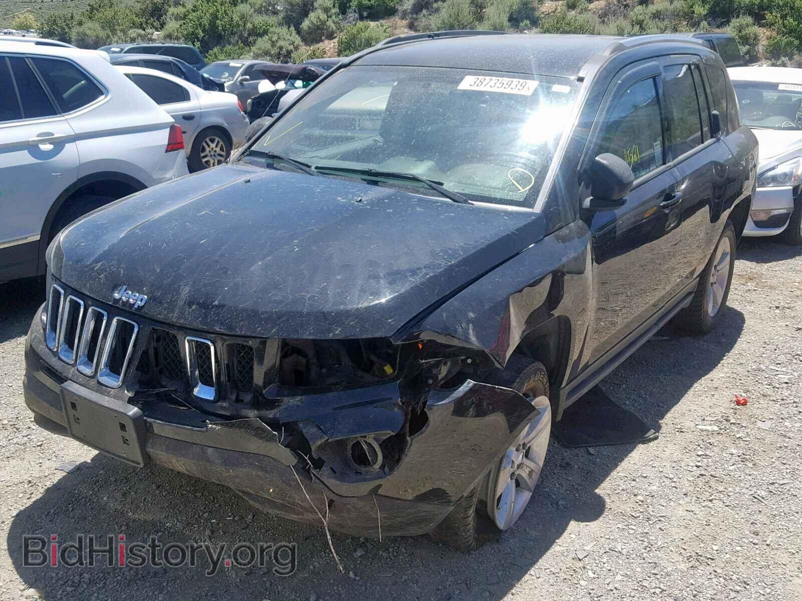 2014 JEEP COMPASS SP - VIN: 1C4NJDBB3ED734012 - Фото 2