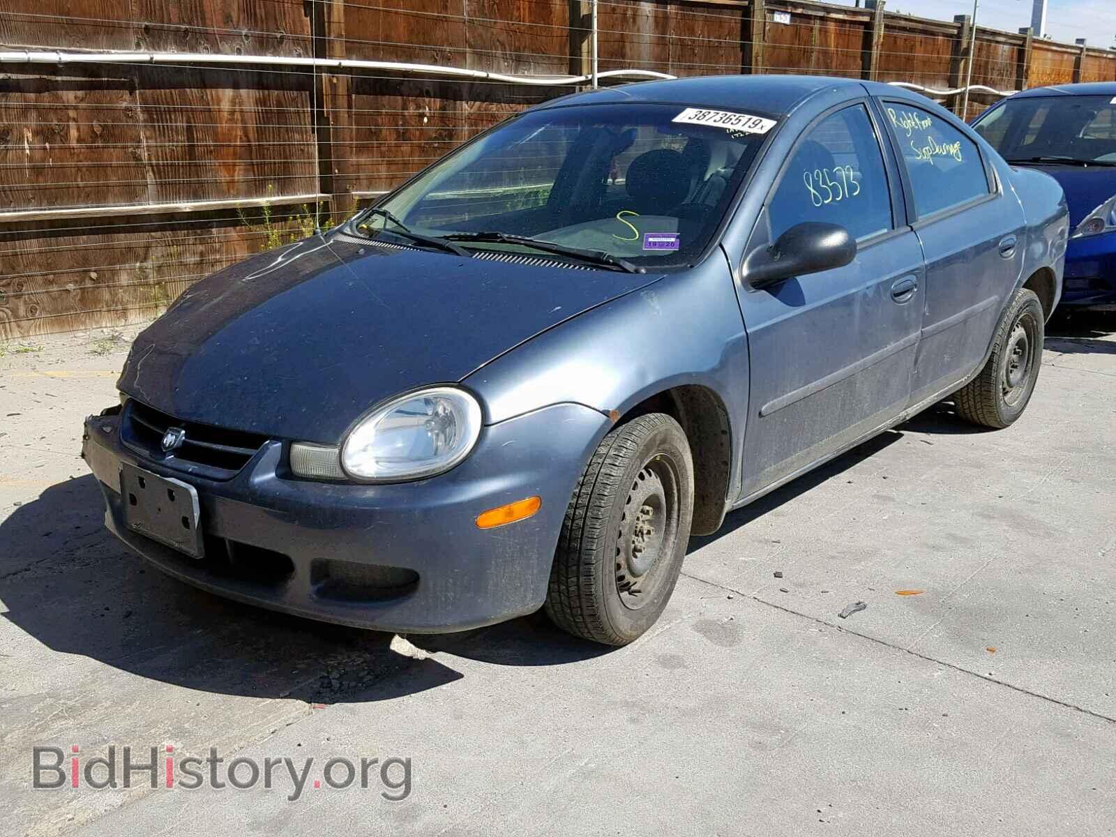 2002 DODGE NEON - VIN: 1B3ES26C92D528923 - Фото 2