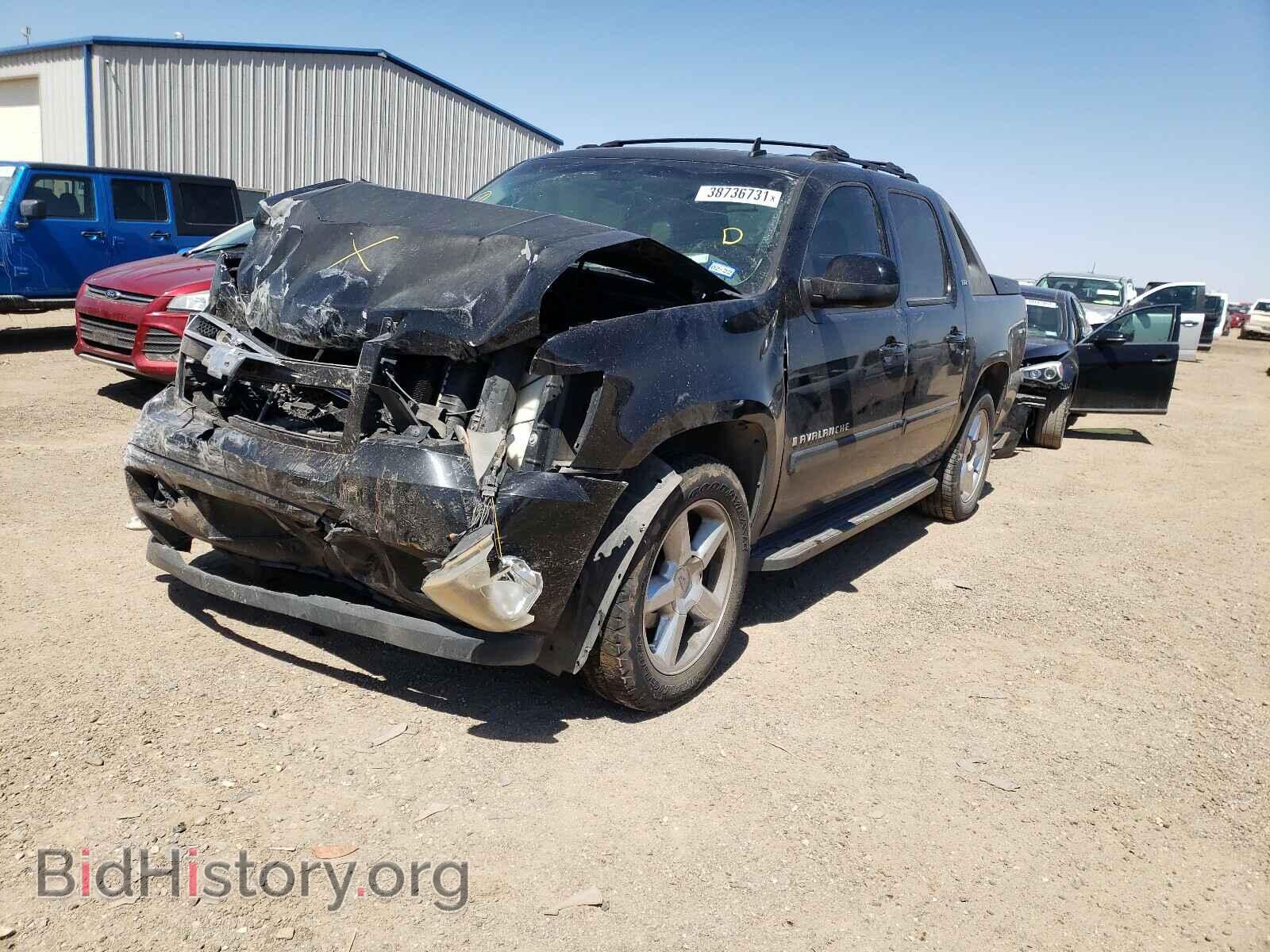 2007 CHEVROLET AVALANCHE - VIN: 3GNFK12387G182643 - Фото 2