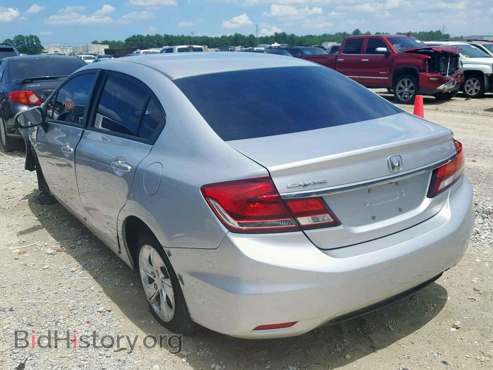 2014 HONDA CIVIC LX - VIN: 19XFB2F53EE010703 - Фото 3