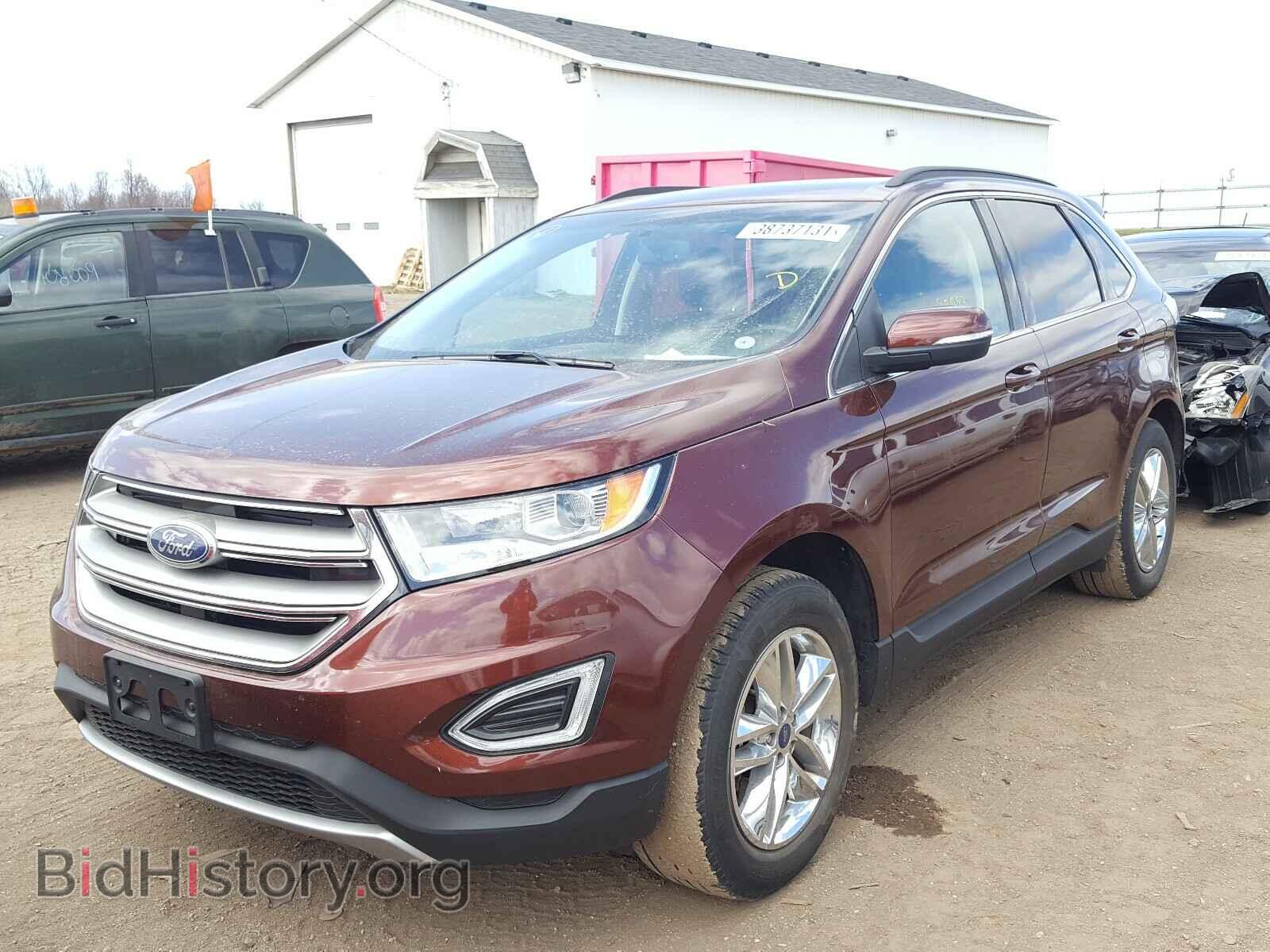 2015 FORD EDGE - VIN: 2FMTK4J96FBB72550 - Фото 2