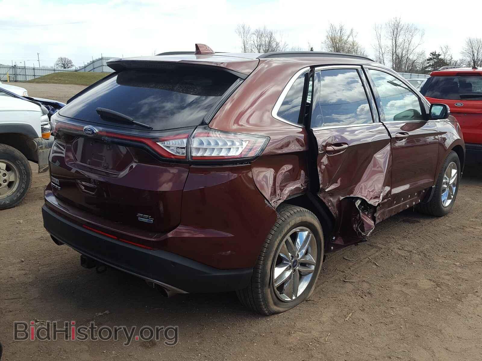 2015 FORD EDGE - VIN: 2FMTK4J96FBB72550 - Фото 4