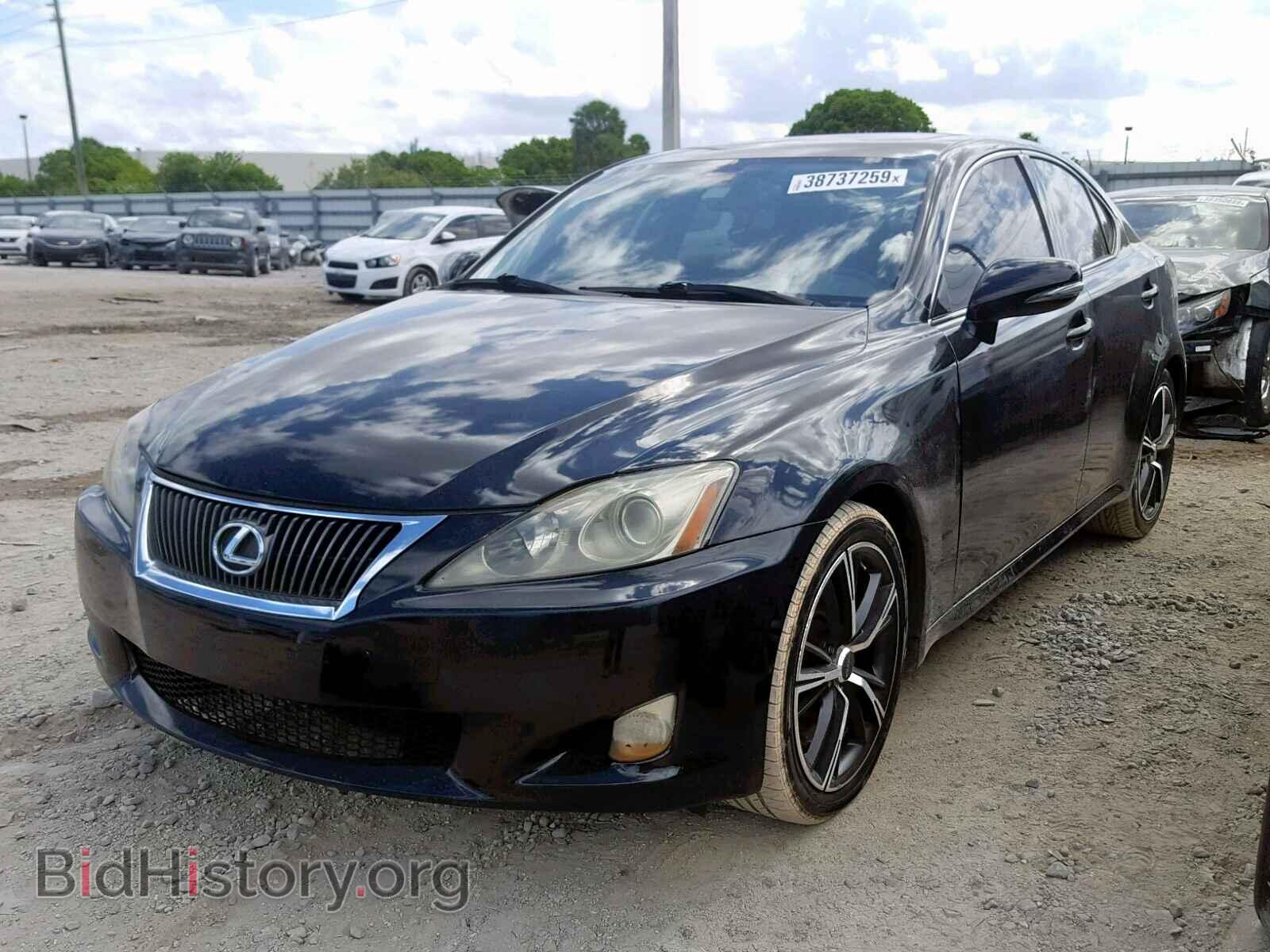 2009 LEXUS IS 250 - VIN: JTHBK262695091796 - Фото 2