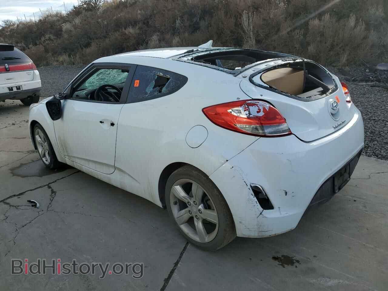 2012 HYUNDAI VELOSTER - VIN: KMHTC6AD6CU080261 - Фото 2