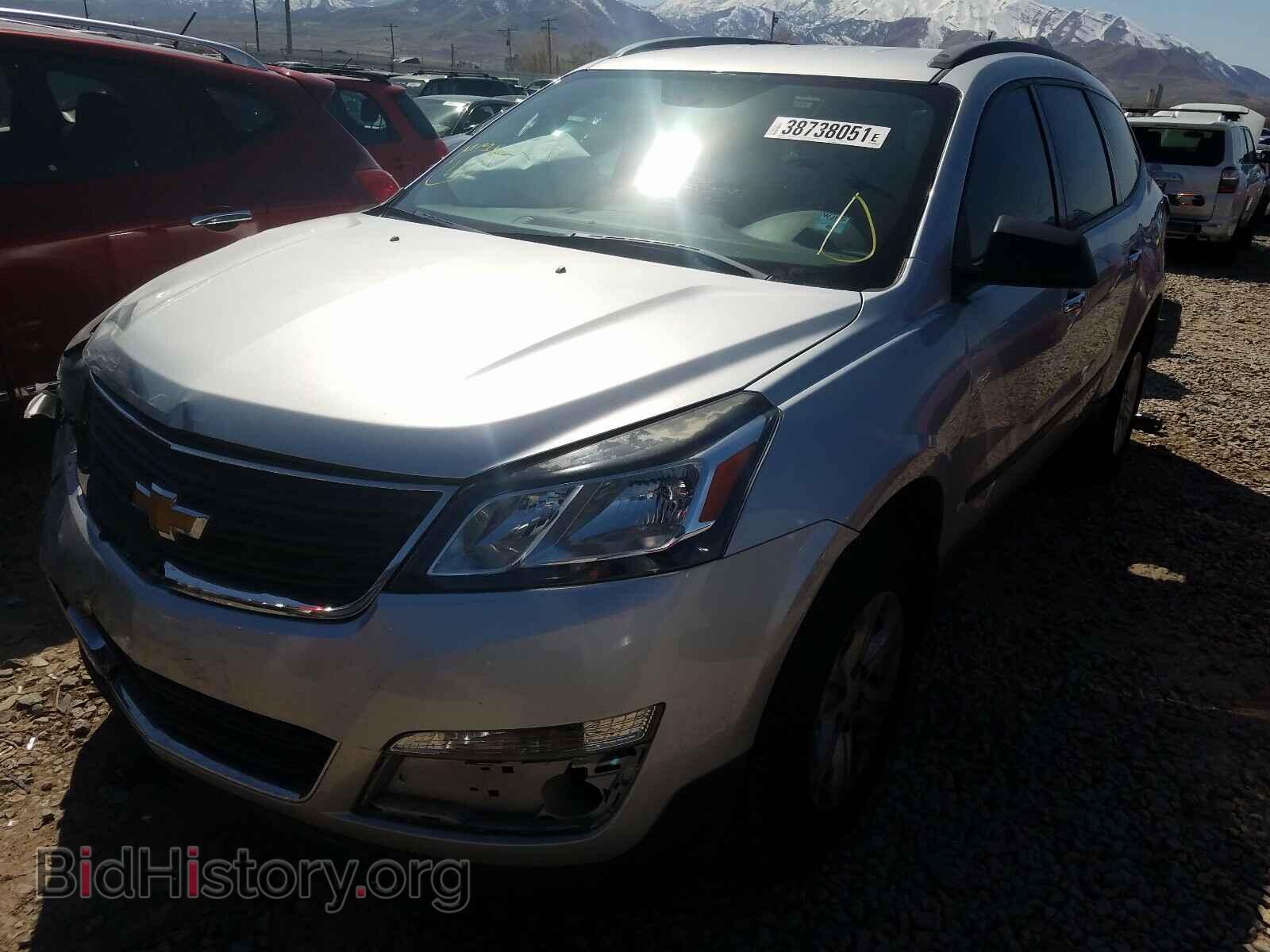 2014 CHEVROLET TRAVERSE - VIN: 1GNKRFED4EJ184641 - Фото 2