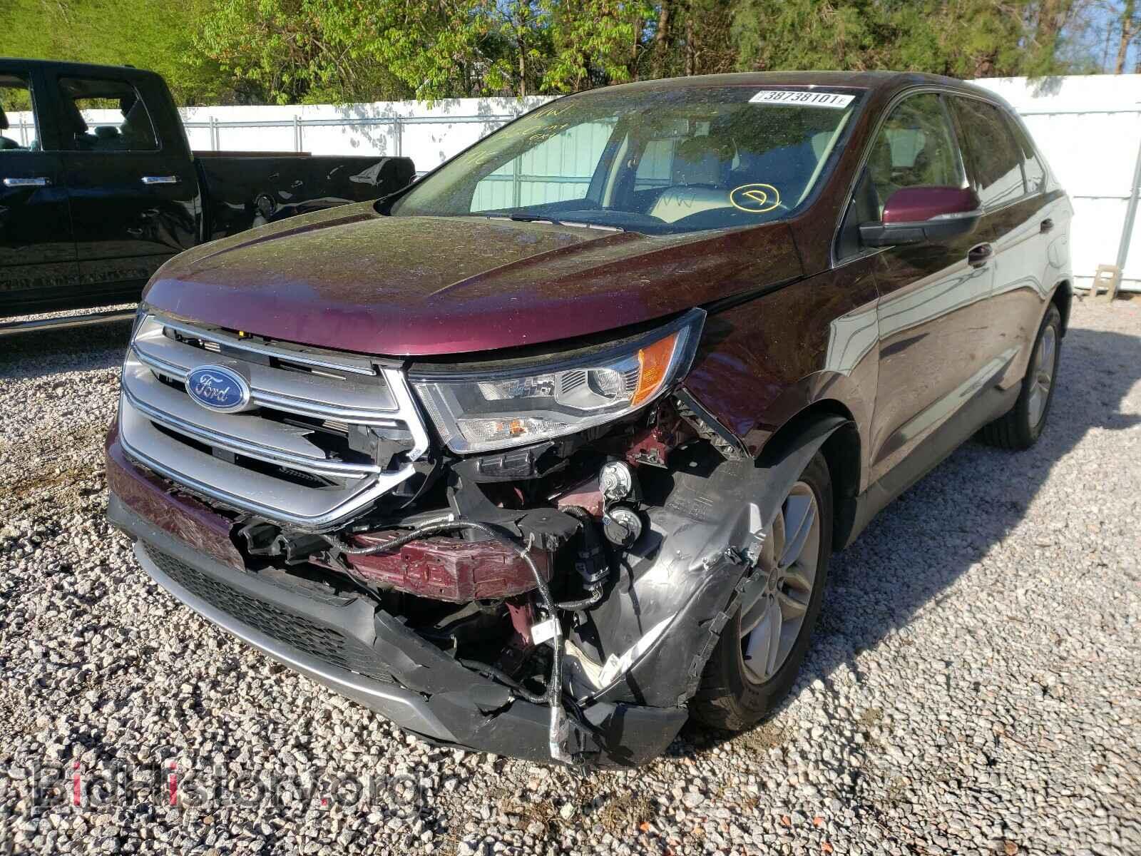 2017 FORD EDGE - VIN: 2FMPK3J9XHBC29542 - Фото 2