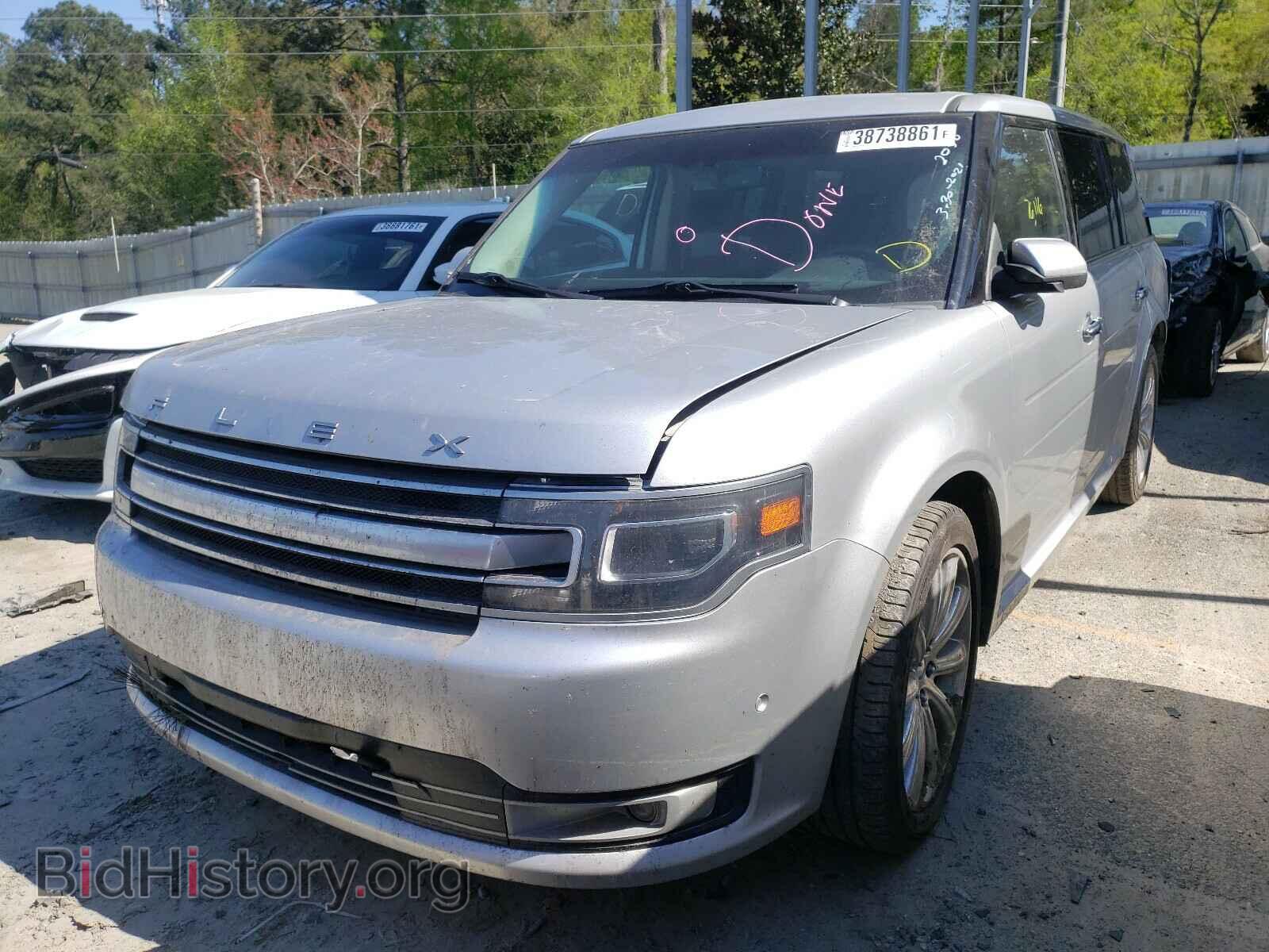 2016 FORD FLEX - VIN: 2FMGK5D89GBA12058 - Фото 2