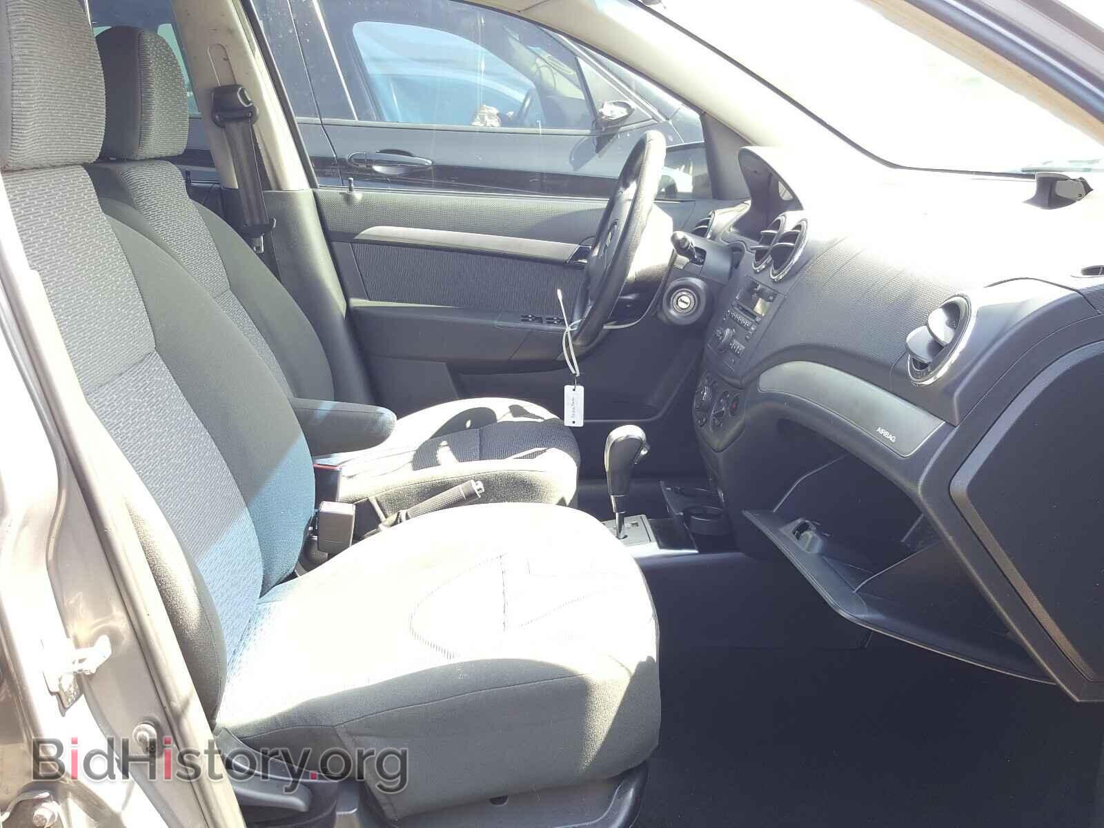 2009 CHEVROLET AVEO - VIN: KL1TG56E59B305978 - Фото 5