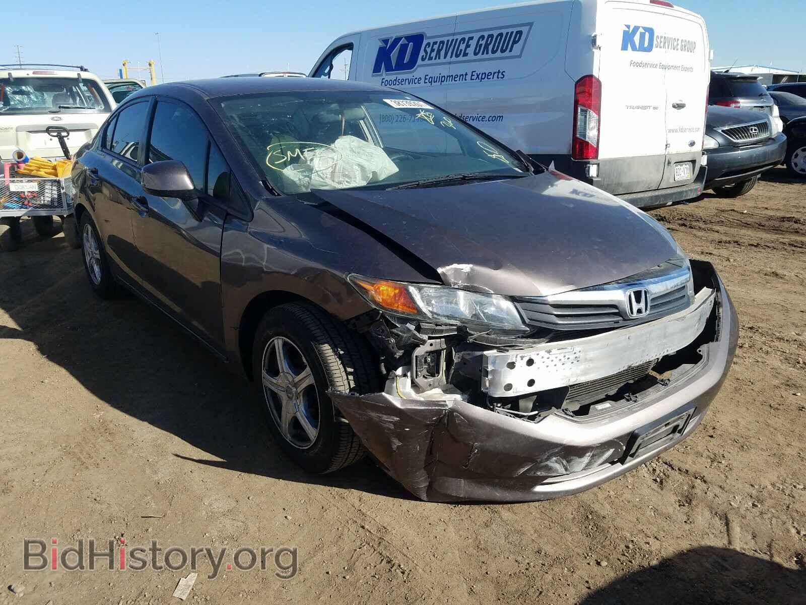 Фотография 2HGFB2F57CH584501 - HONDA CIVIC 2012
