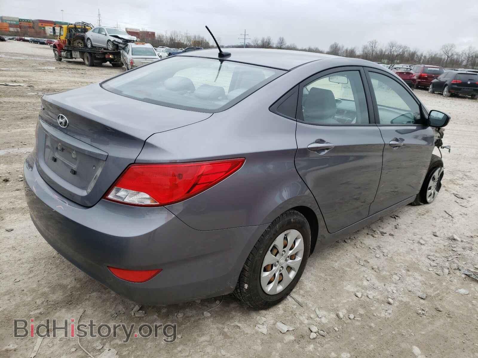2015 HYUNDAI ACCENT - VIN: KMHCT4AE1FU861898 - Фото 4