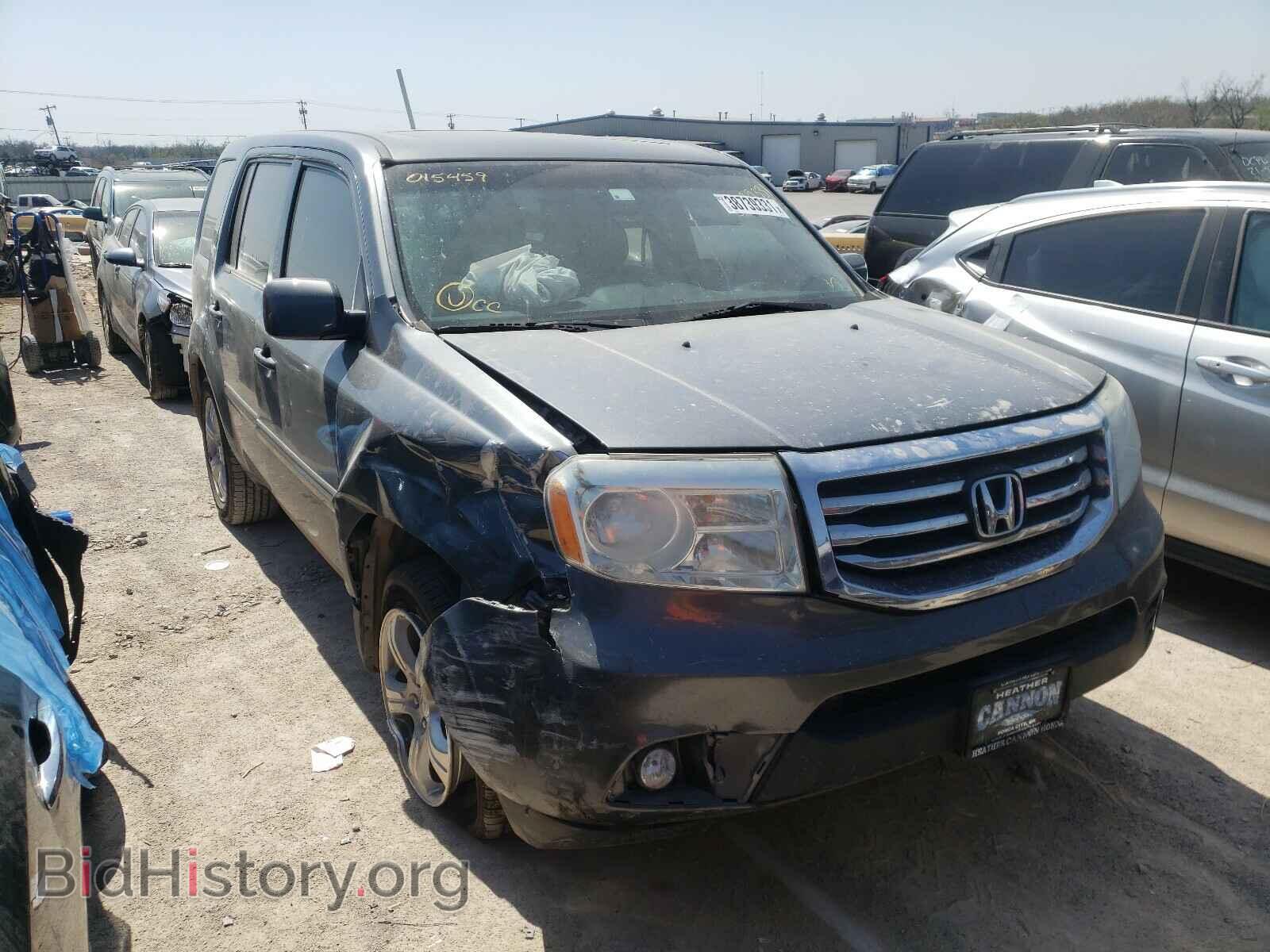Фотография 5FNYF3H50CB015459 - HONDA PILOT 2012