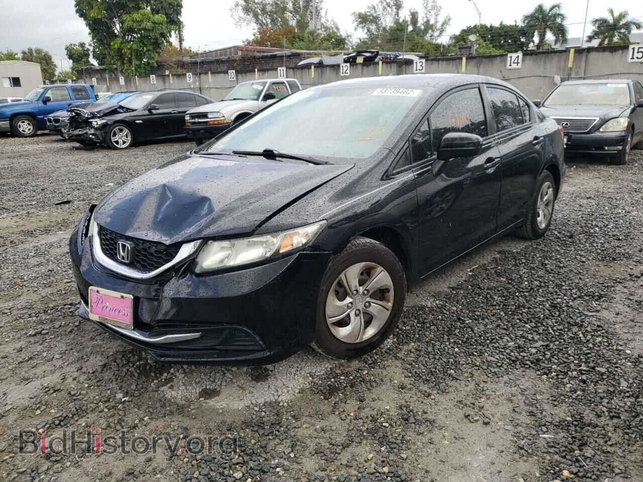 2014 HONDA CIVIC - VIN: 19XFB2F52EE013740 - Фото 2
