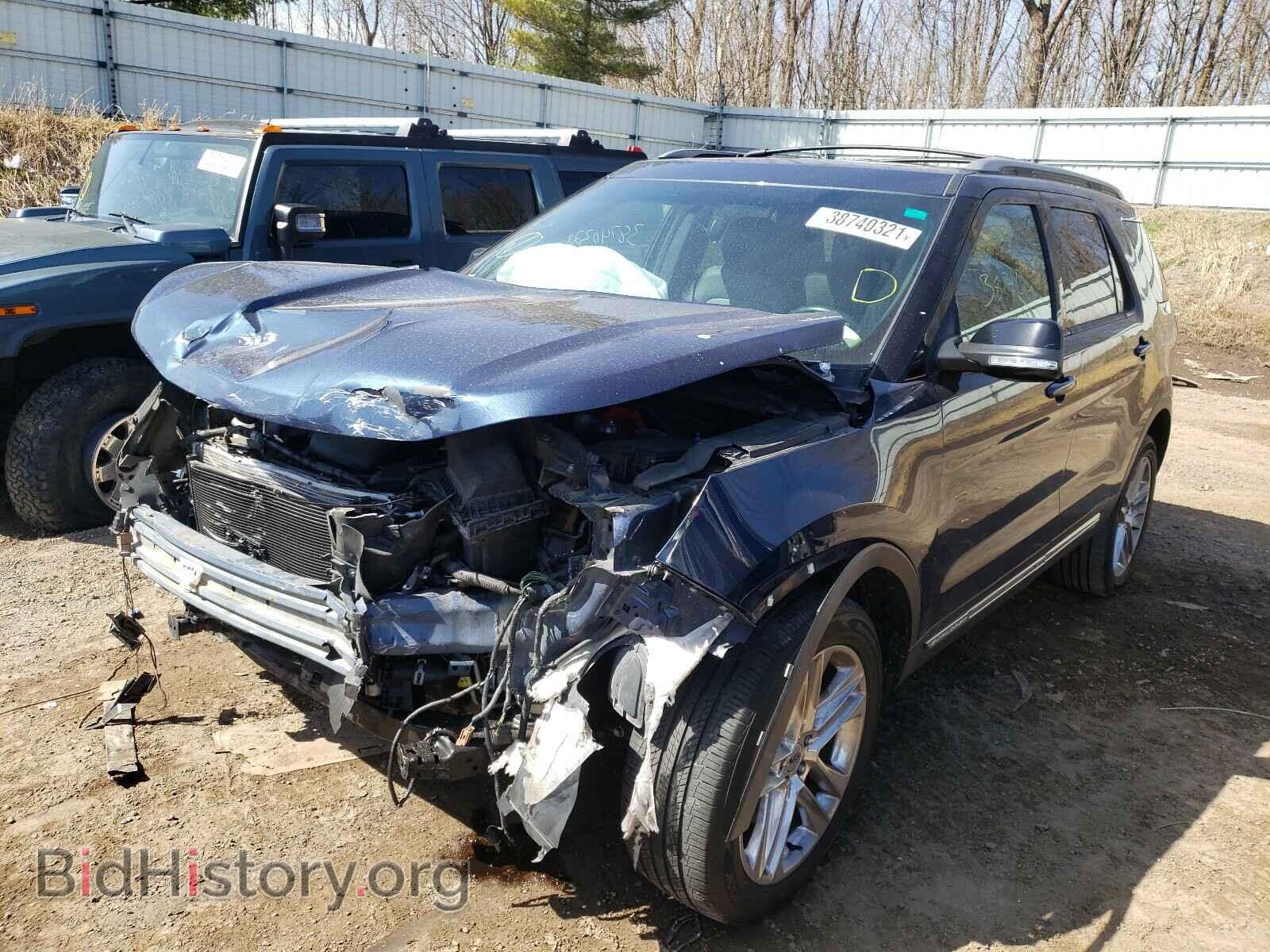 2016 FORD EXPLORER - VIN: 1FM5K8D80GGD12248 - Фото 2
