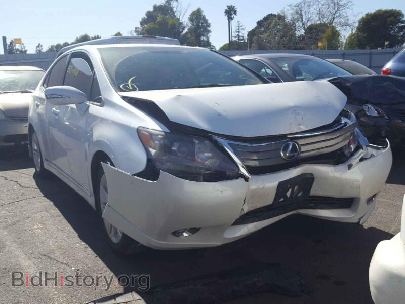 2010 Lexus HS HS 250h (VIN JTHBB1BA2A2008751) — фото 1 из 10, Copart, повреждение: передняя часть