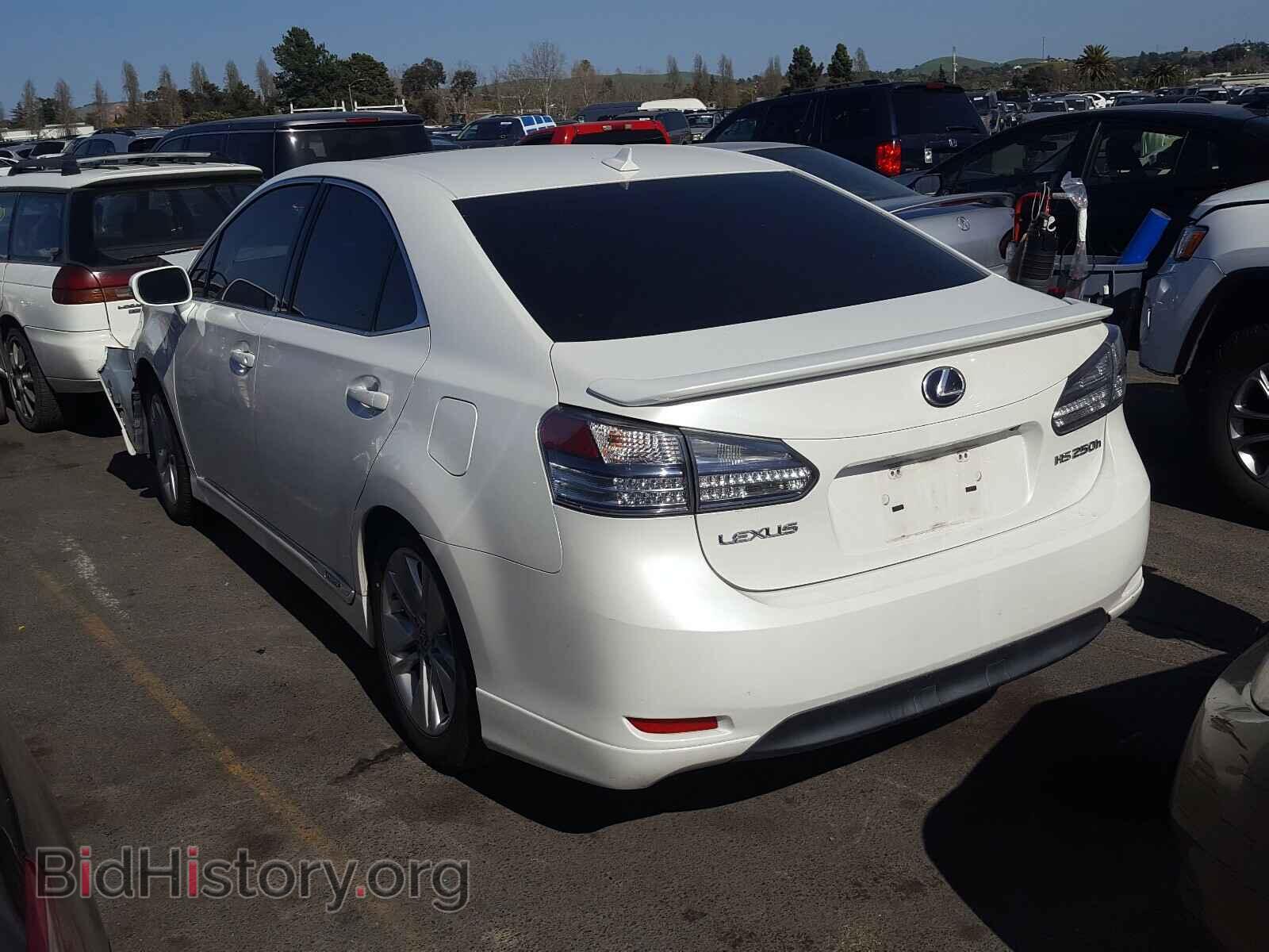 2010 LEXUS HS - VIN: JTHBB1BA2A2008751 - Photo 3