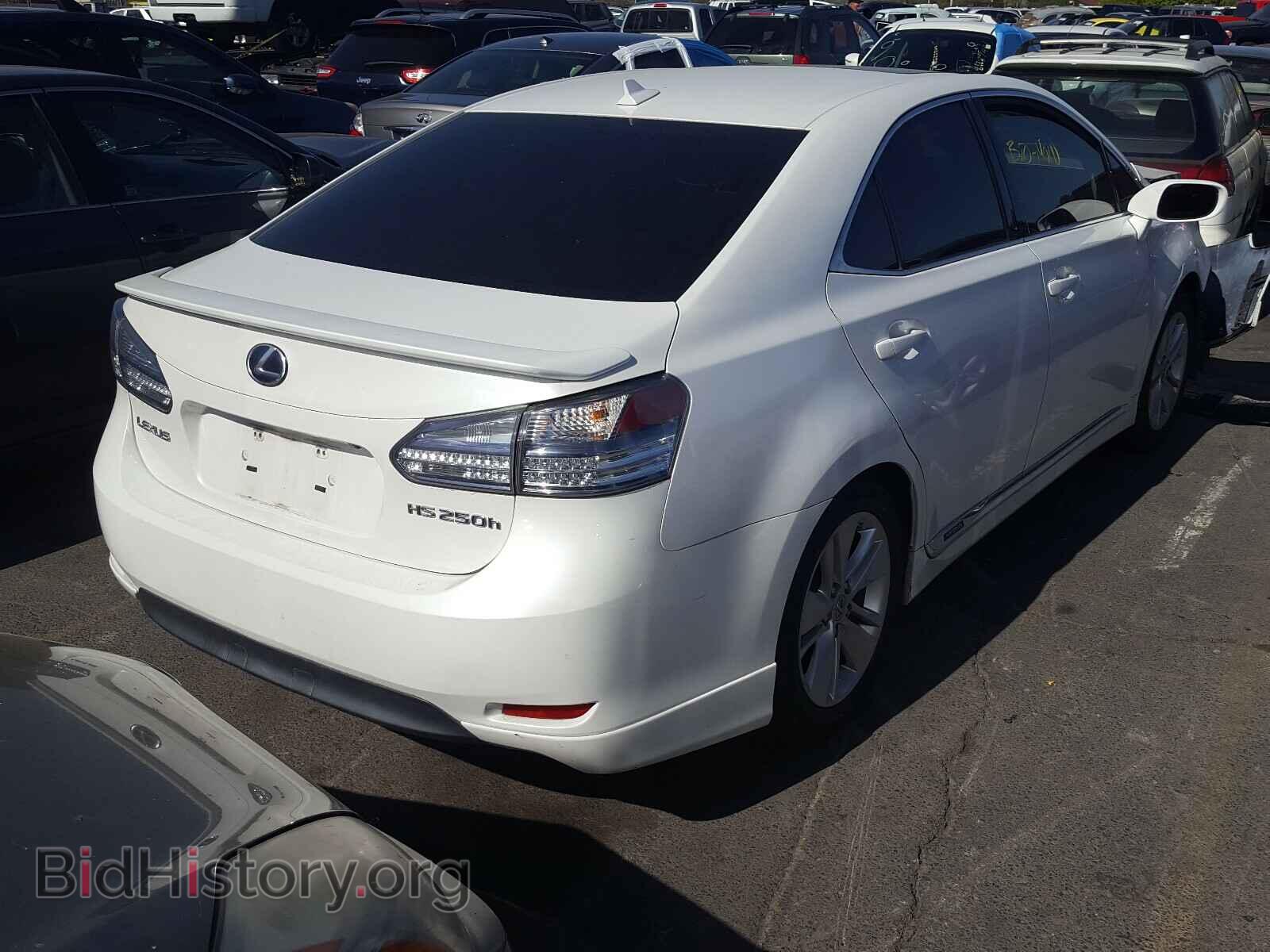 2010 LEXUS HS - VIN: JTHBB1BA2A2008751 - Photo 4