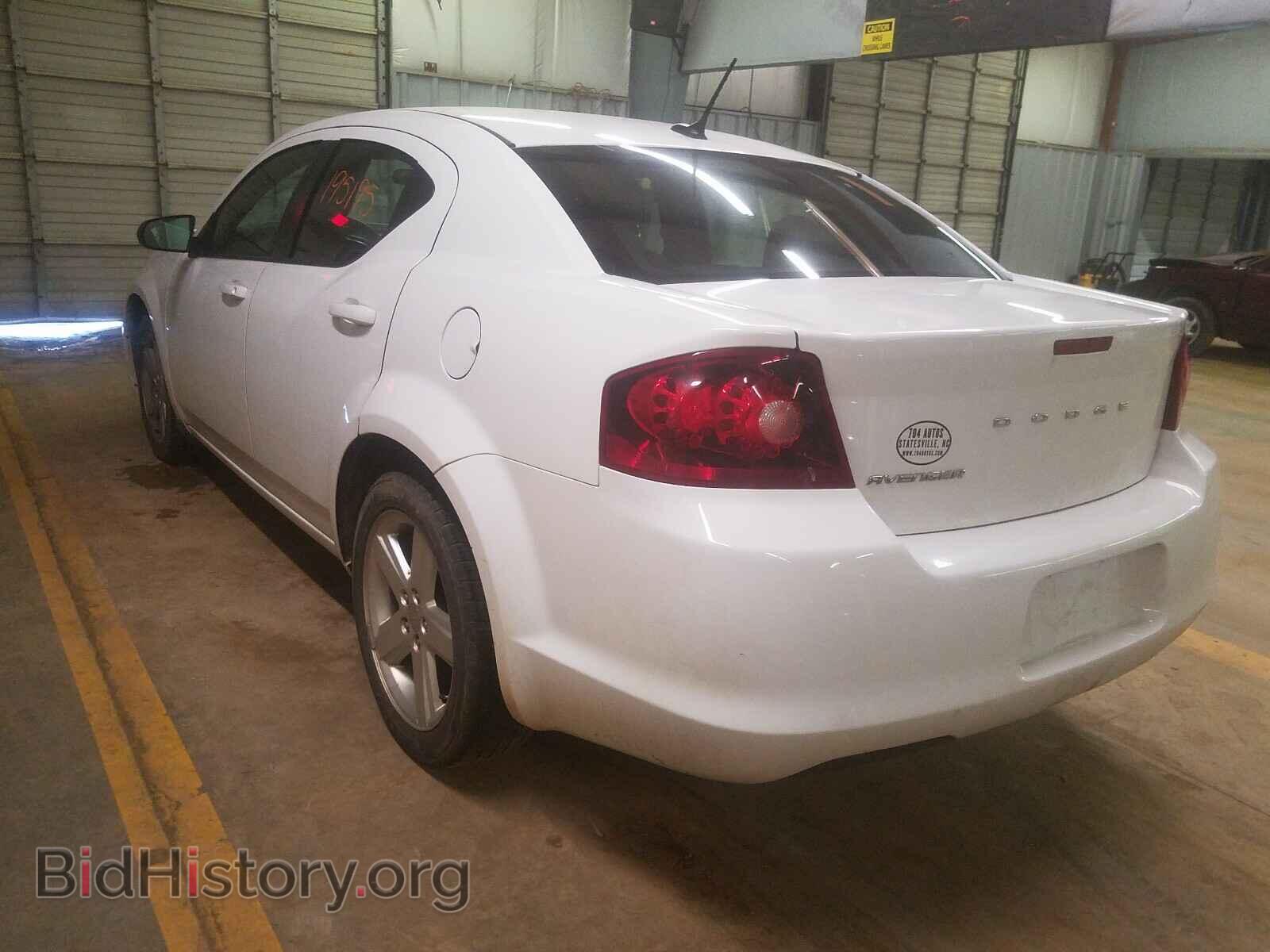 2013 DODGE AVENGER - VIN: 1C3CDZAB5DN662871 - Фото 3