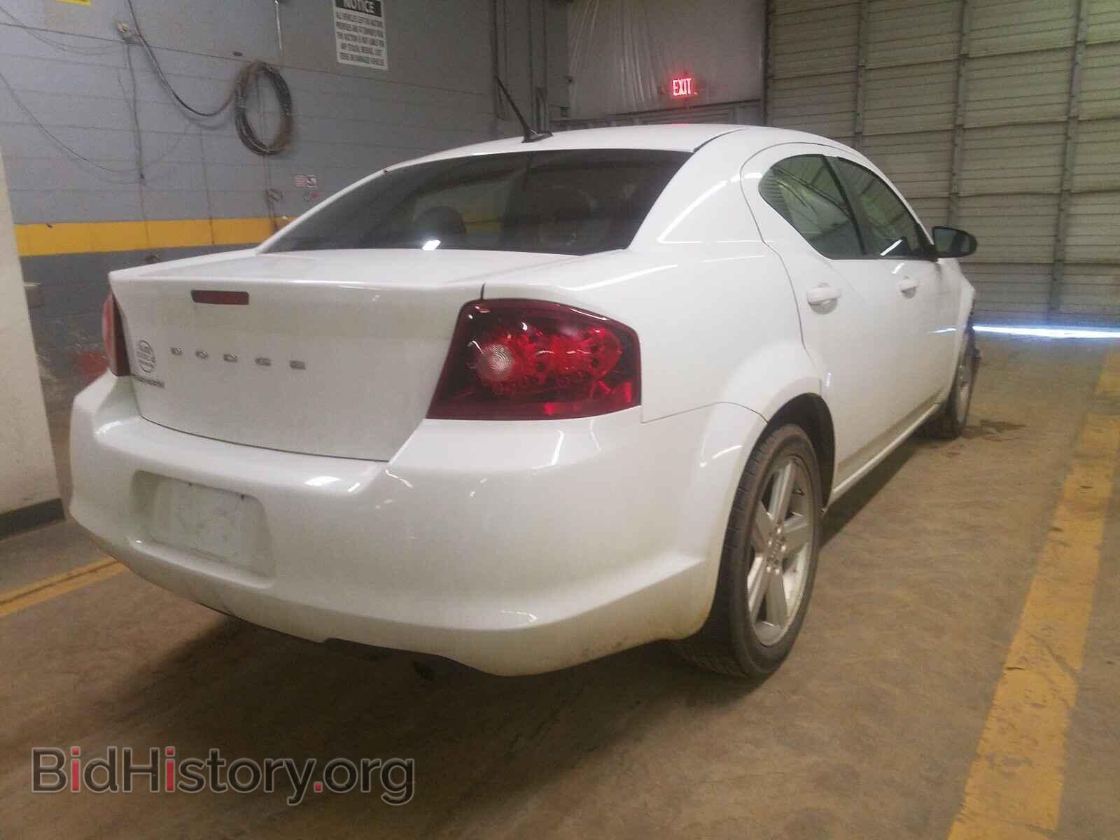 2013 DODGE AVENGER - VIN: 1C3CDZAB5DN662871 - Фото 4