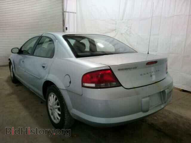 2002 CHRYSLER SEBRING - VIN: 1C3EL46X62N216423 - Фото 3