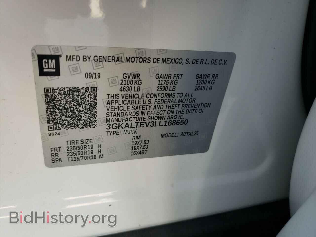 2020 GMC TERRAIN - VIN: 3GKALTEV3LL168650 - Photo 10
