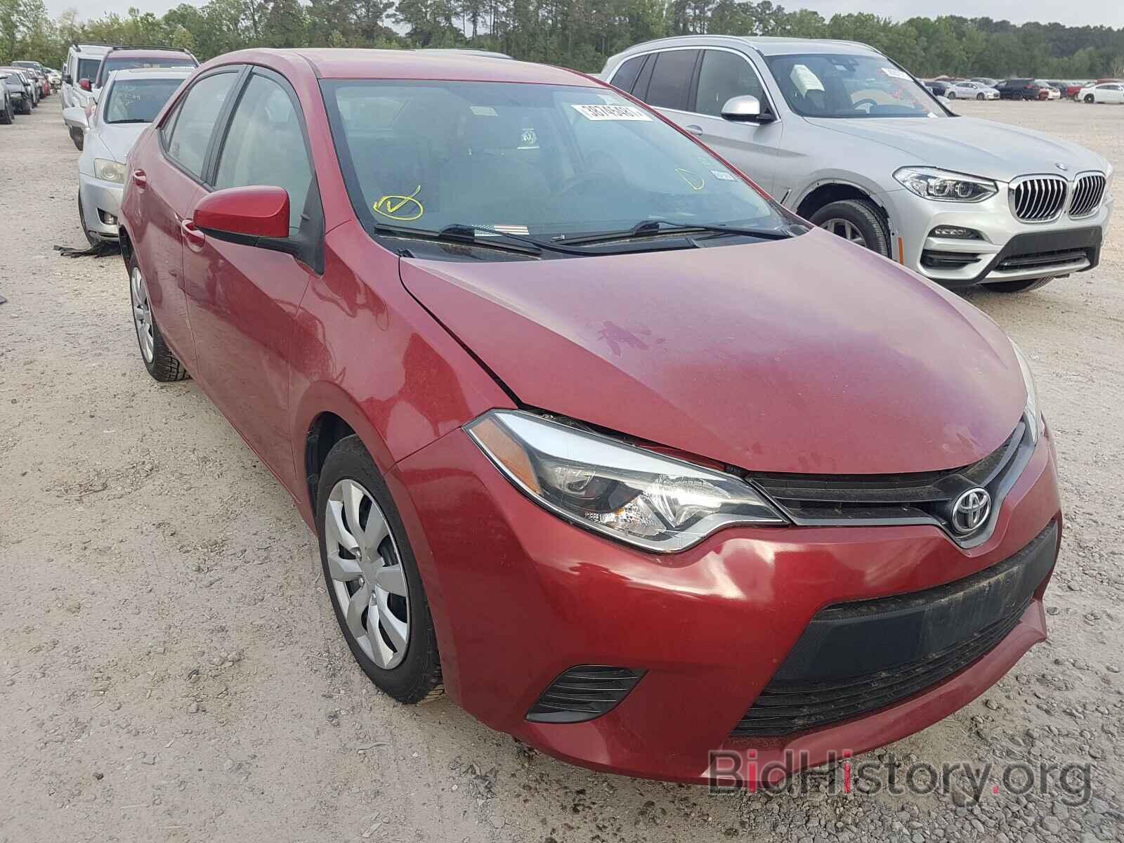 Photo 5YFBURHE9FP277603 - TOYOTA COROLLA 2015