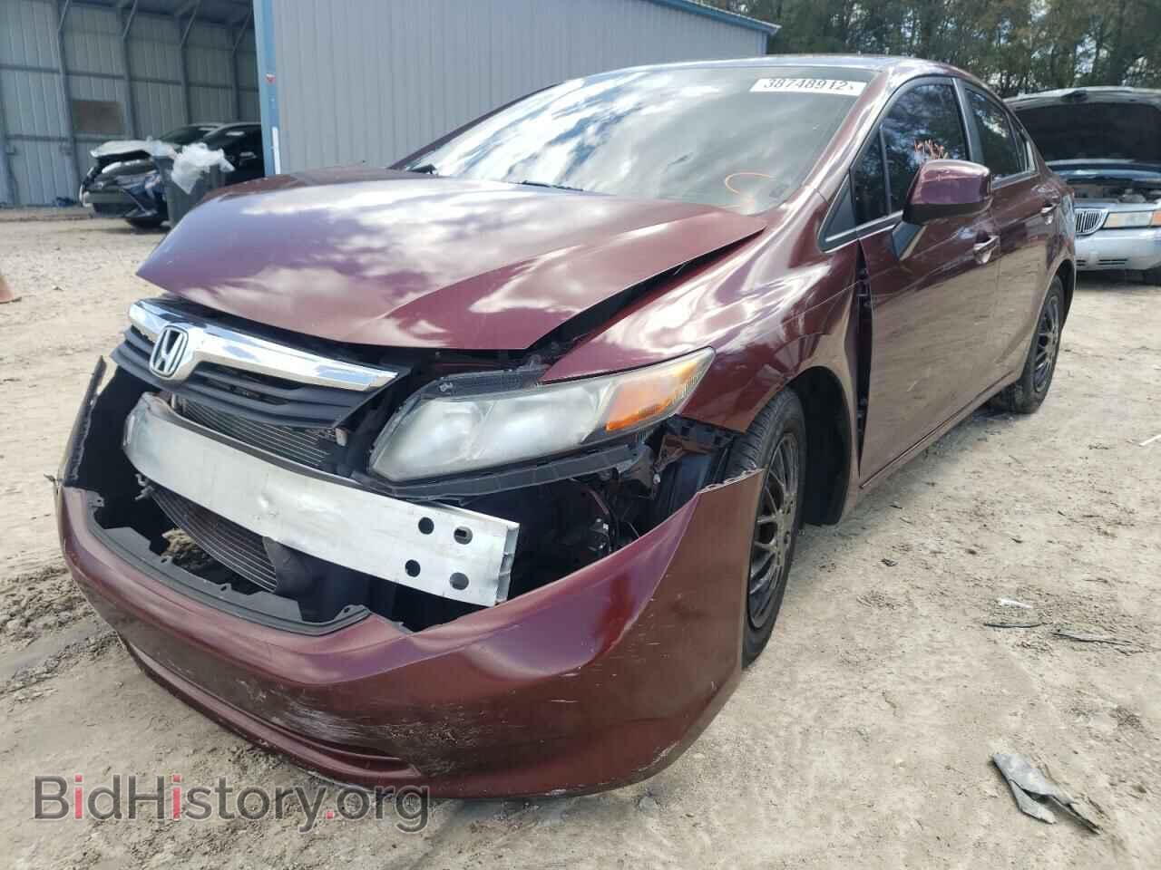 2012 HONDA CIVIC - VIN: JHMFB2F59CS001190 - Фото 2