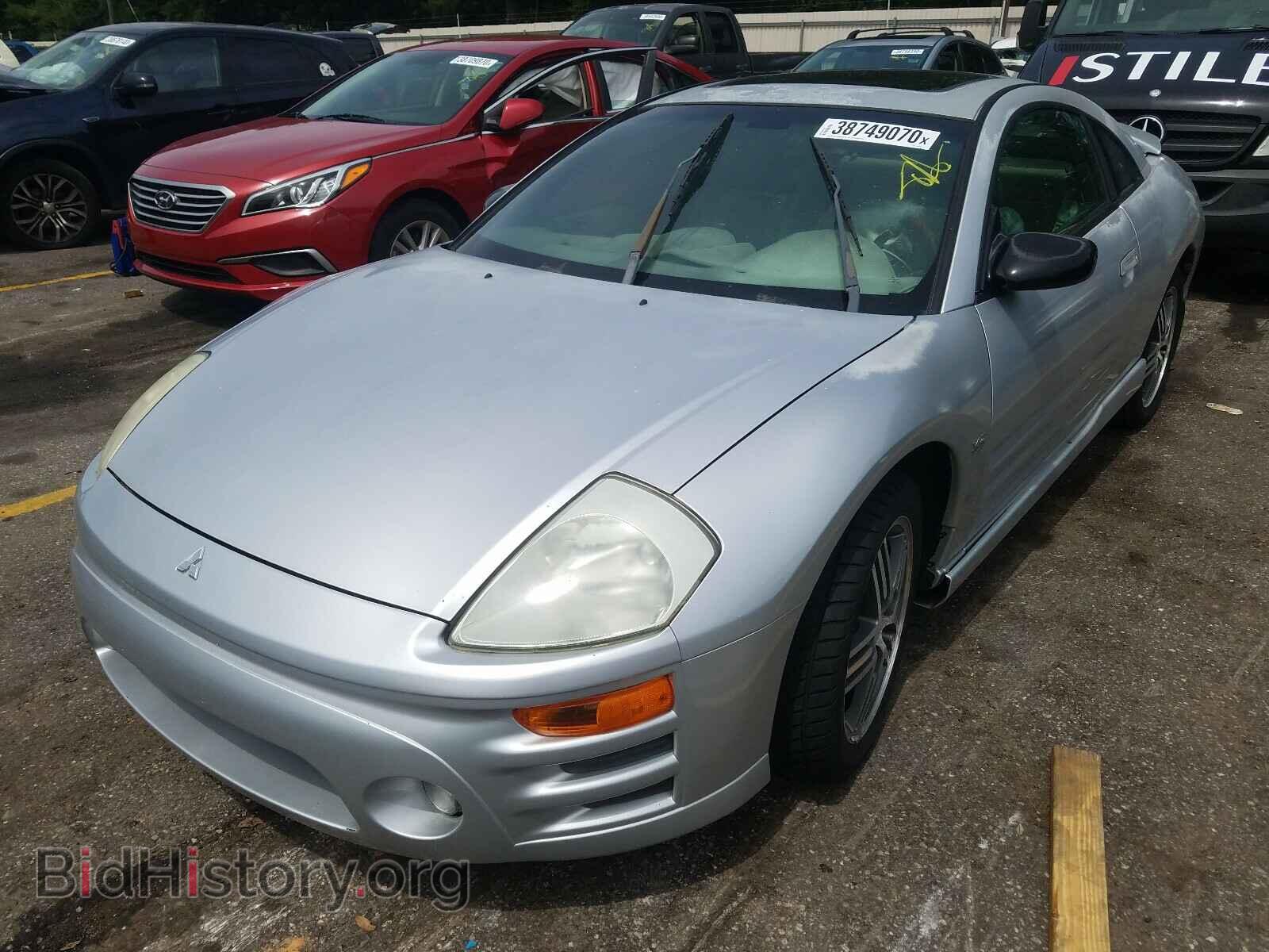 2003 MITSUBISHI ECLIPSE - VIN: 4A3AC74H03E002016 - Фото 2