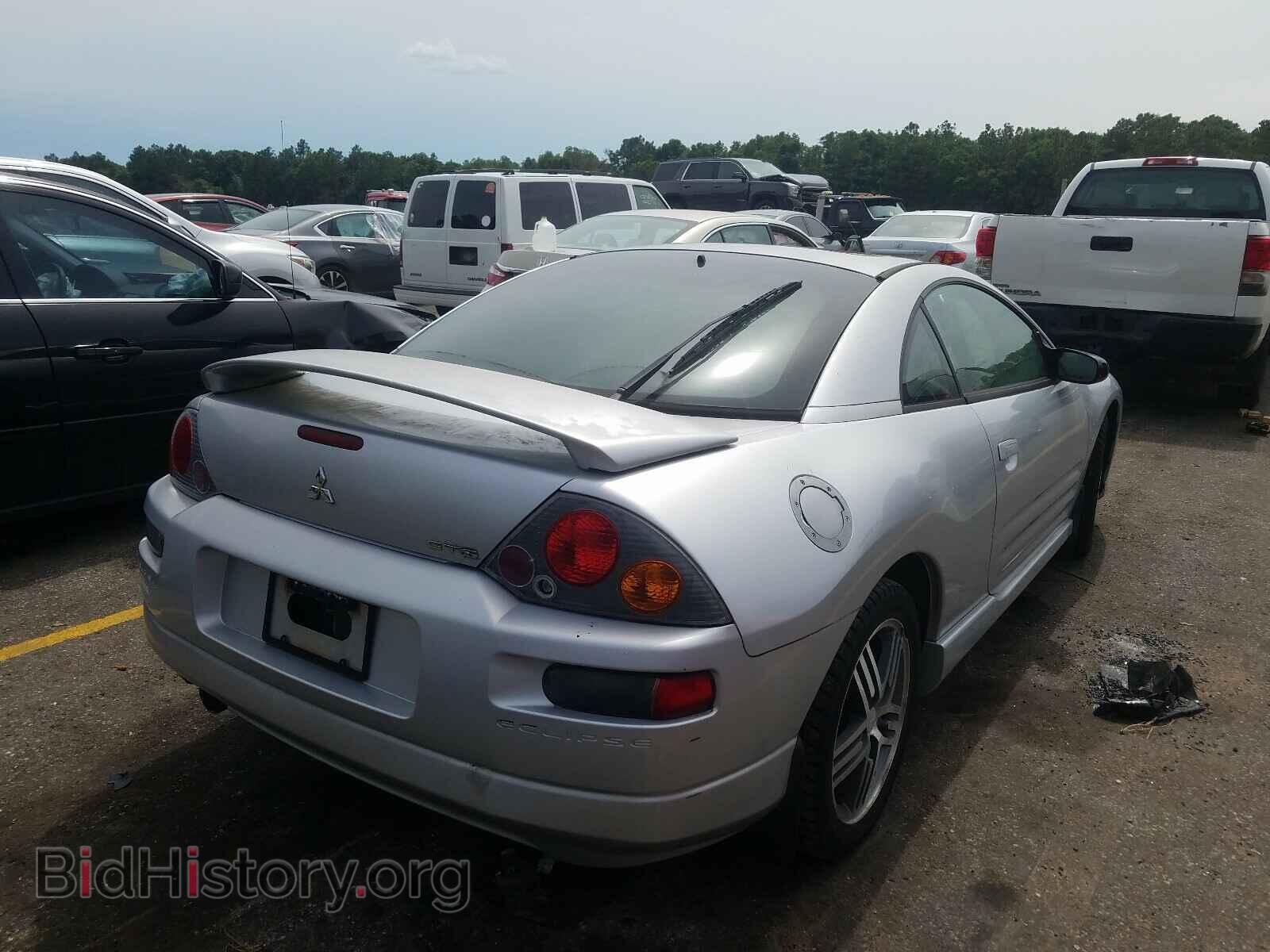 2003 MITSUBISHI ECLIPSE - VIN: 4A3AC74H03E002016 - Фото 4