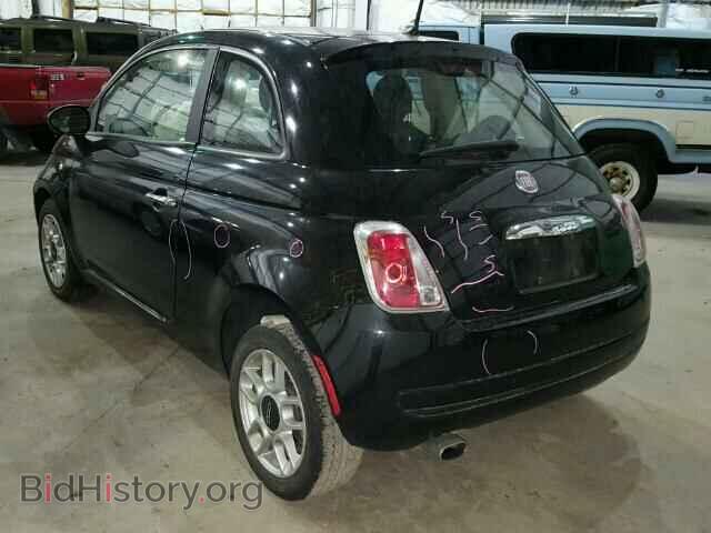 2013 FIAT 500 - VIN: 3C3CFFAR1DT526405 - Фото 3