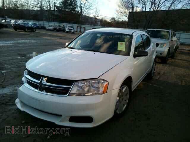 2012 DODGE AVENGER - VIN: 1C3CDZAB8CN323505 - Фото 2