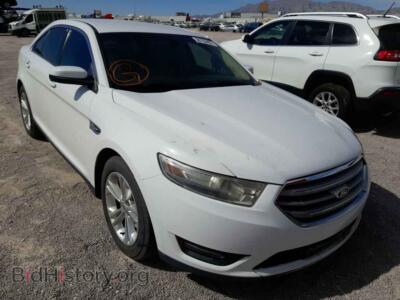 2013 Ford TAURUS Taurus SEL, белый — VIN 1FAHP2E87DG167452, Copart