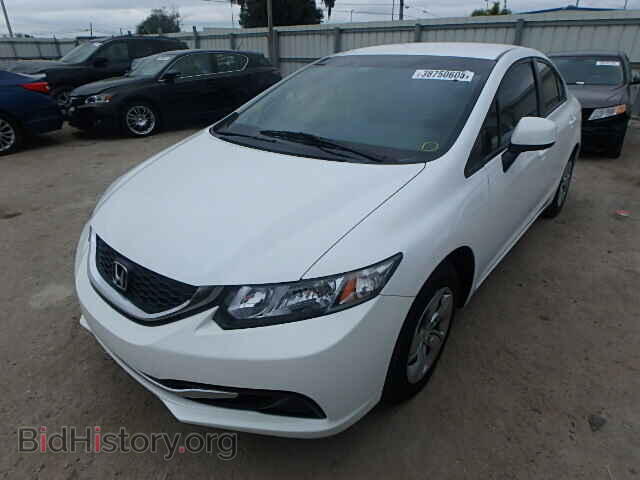2013 HONDA CIVIC - VIN: 19XFB2F57DE014543 - Фото 2