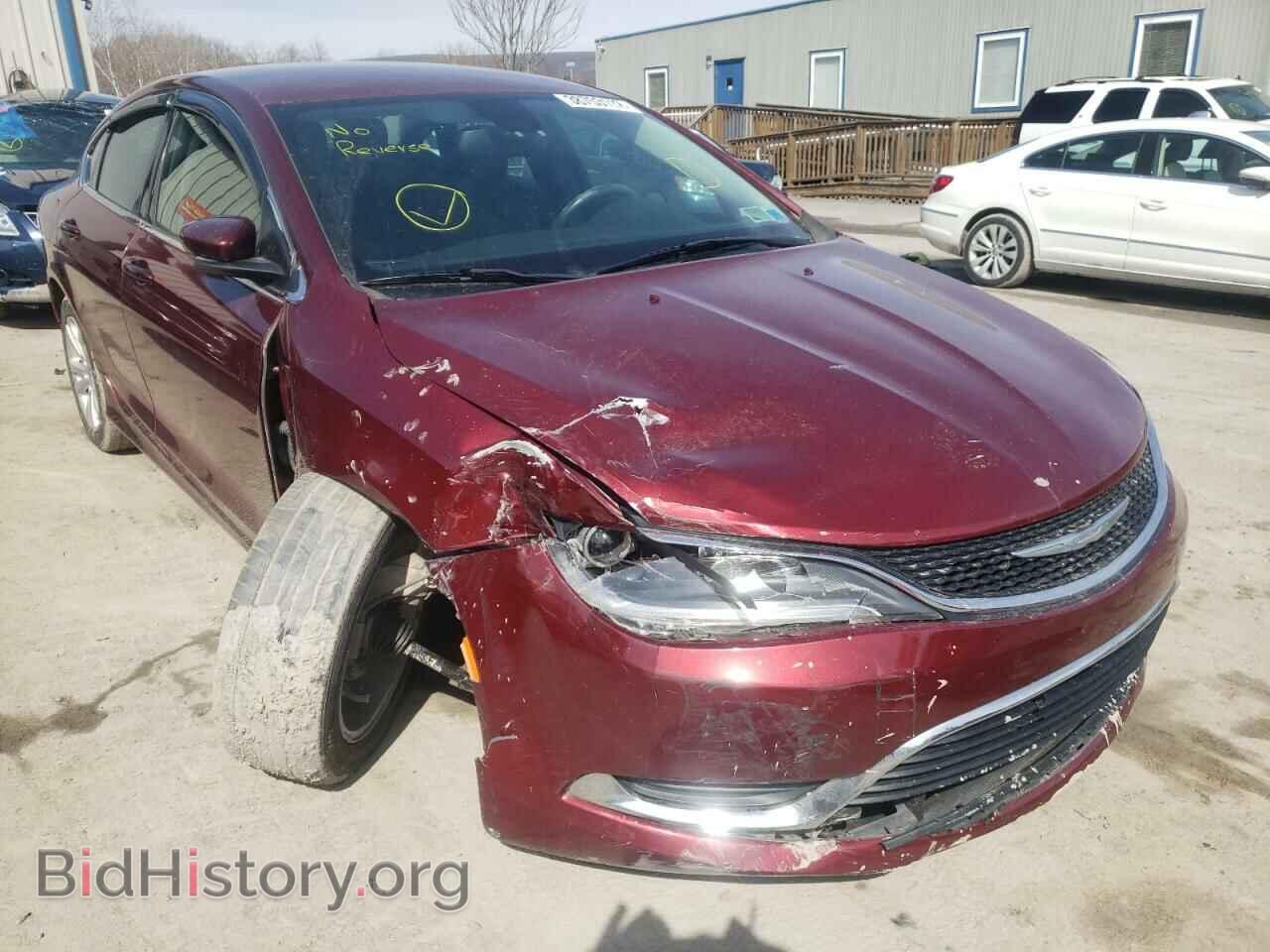 Фотография 1C3CCCAB5GN169650 - CHRYSLER 200 2016
