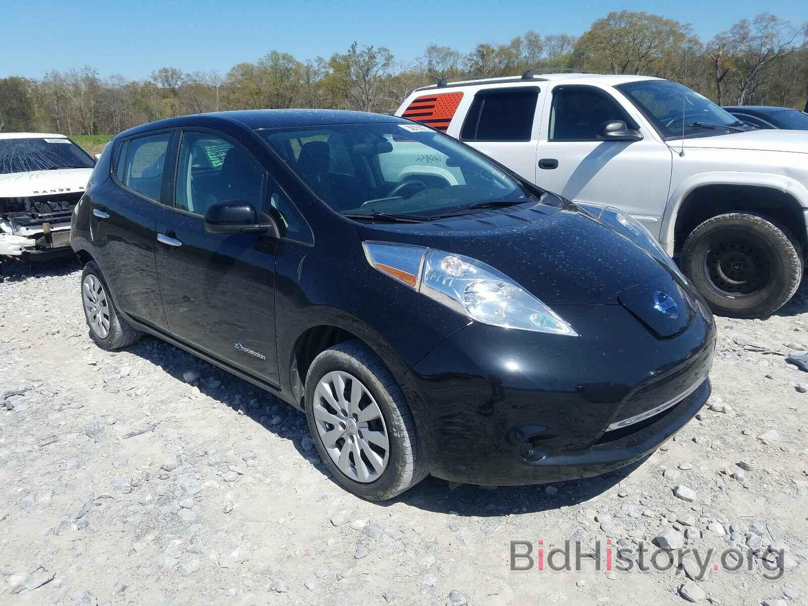 Photo 1N4AZ0CPXFC319468 - NISSAN LEAF 2015