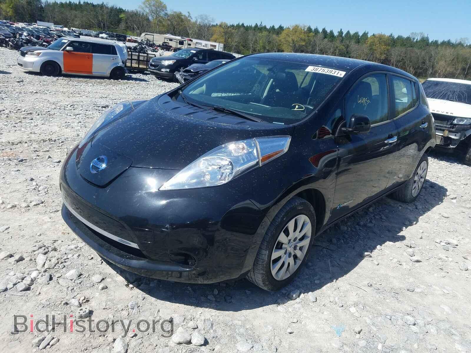 2015 NISSAN LEAF - VIN: 1N4AZ0CPXFC319468 - Фото 2