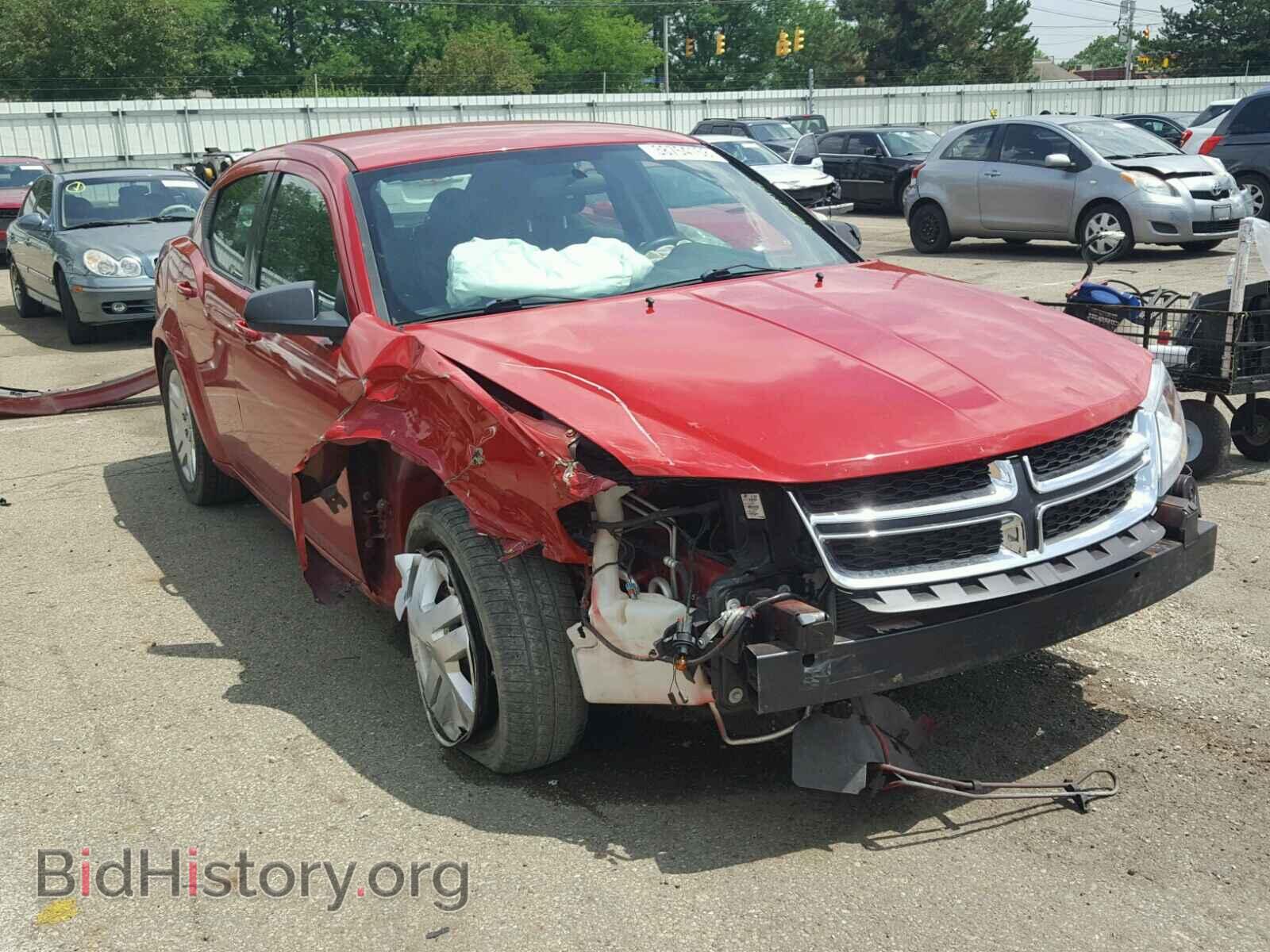 Фотография 1C3CDZAB0DN531220 - DODGE AVENGER 2013