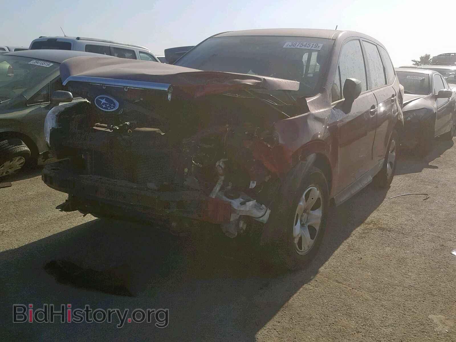 2014 SUBARU FORESTER - VIN: JF2SJAAC5EH480244 - Фото 2