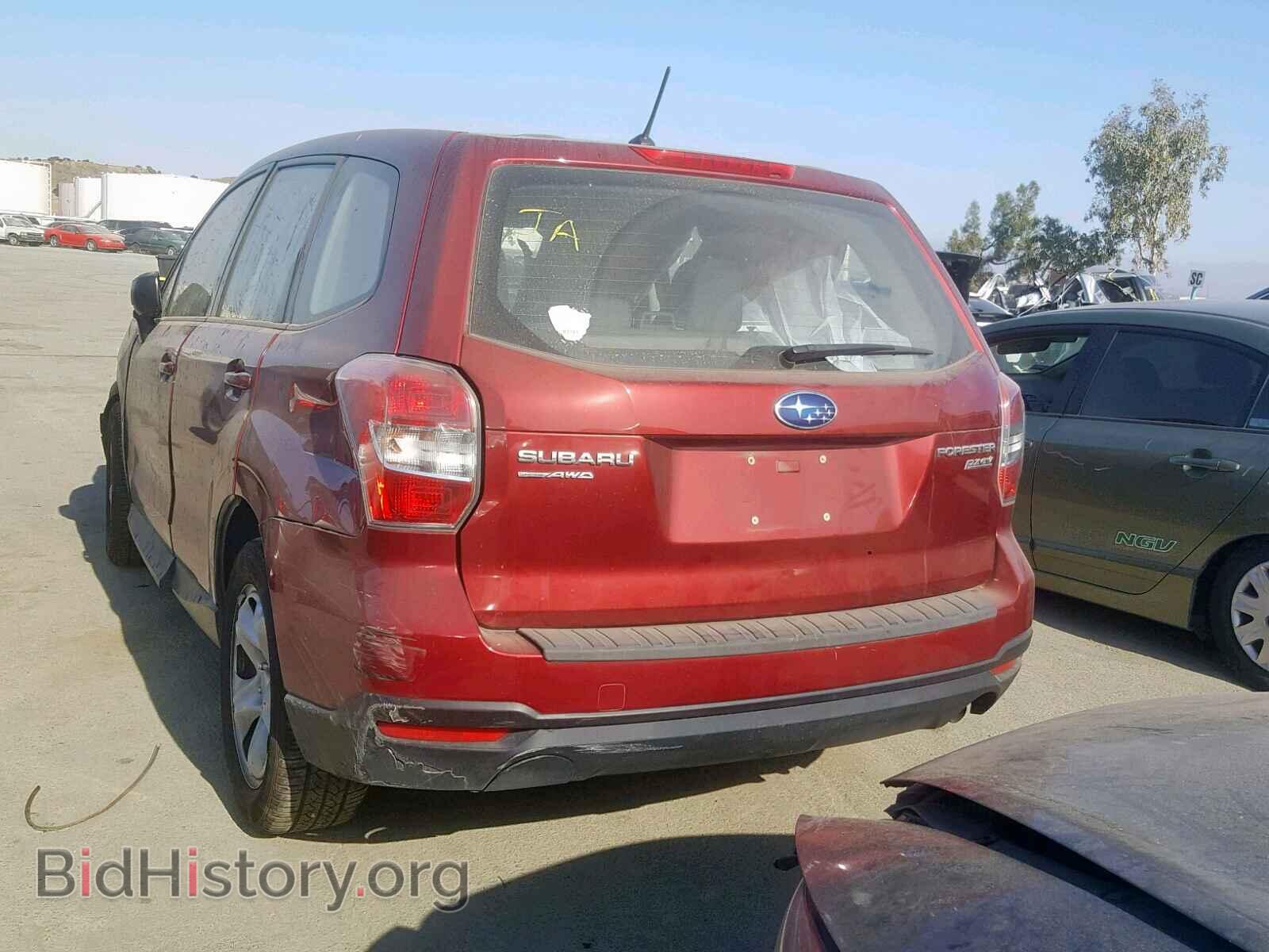 2014 SUBARU FORESTER - VIN: JF2SJAAC5EH480244 - Фото 3