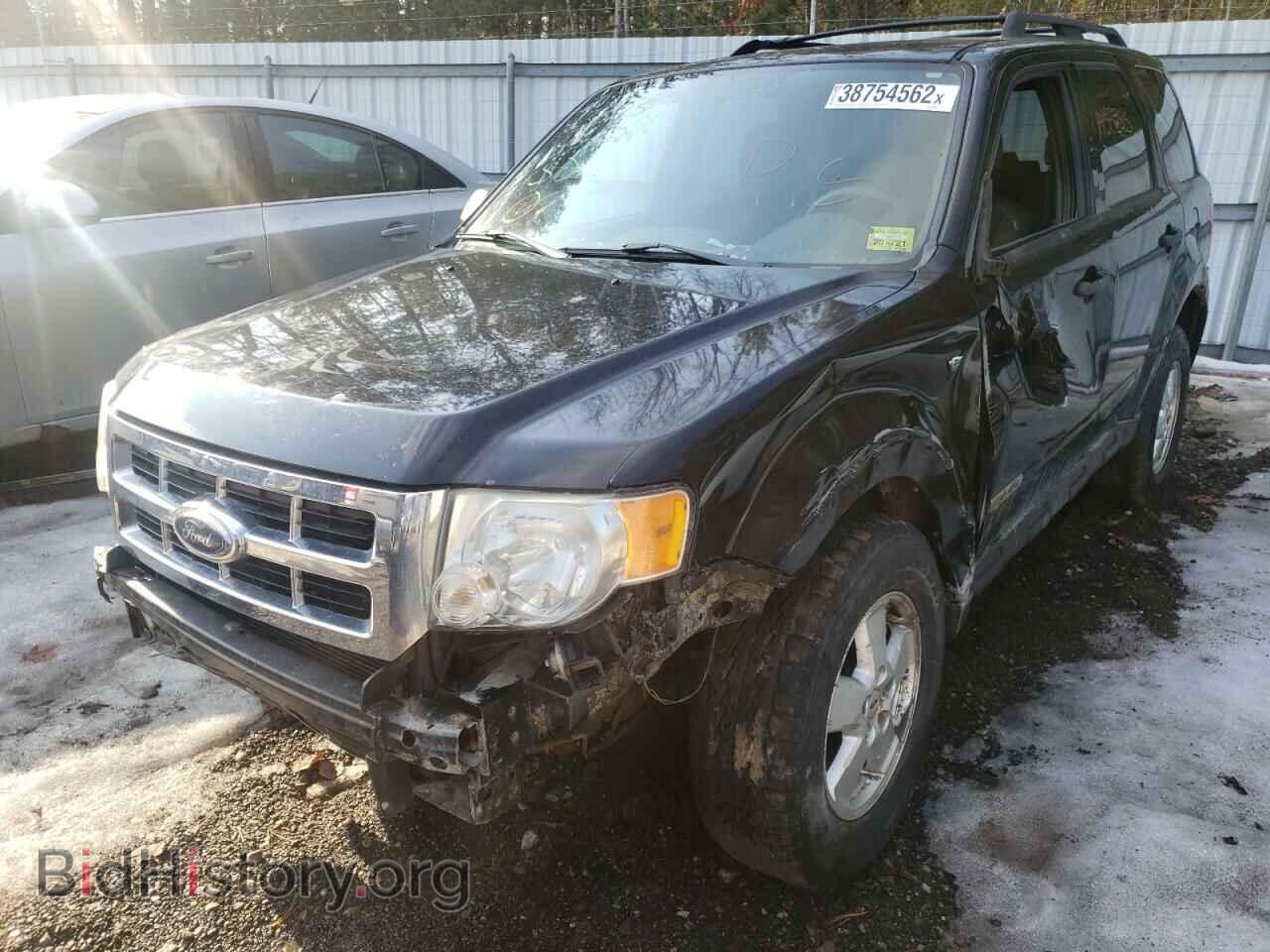 2008 FORD ESCAPE - VIN: 1FMCU93188KB33403 - Фото 2