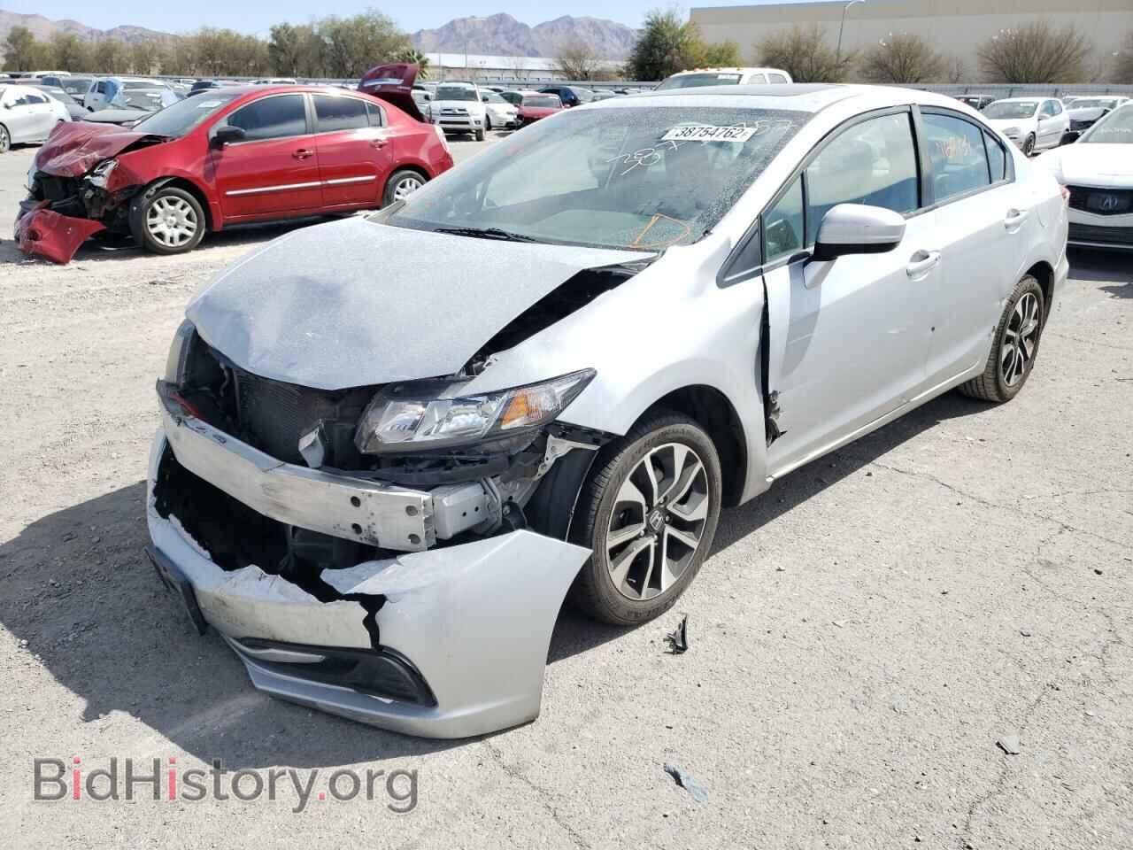 2015 HONDA CIVIC - VIN: 19XFB2F84FE216284 - Фото 2