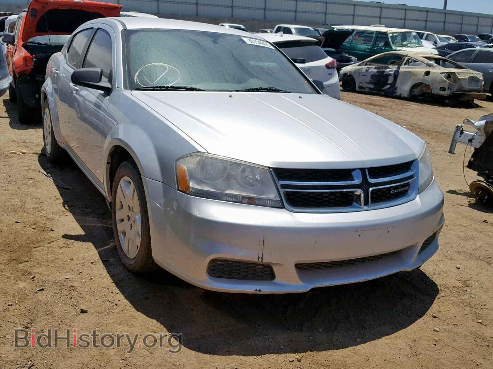 Фотография 1C3CDZAB3CN265304 - DODGE AVENGER 2012