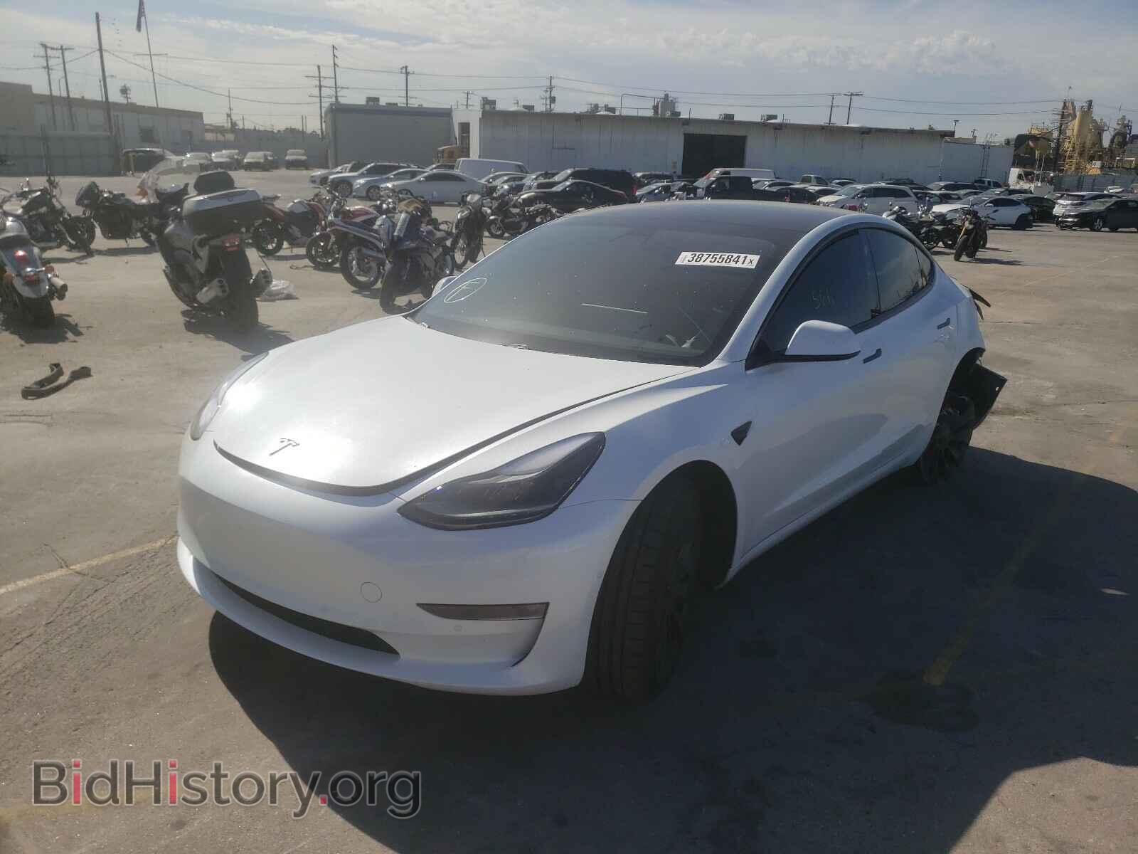 2021 TESLA MODEL 3 - VIN: 5YJ3E1EC1MF876266 - Photo 2