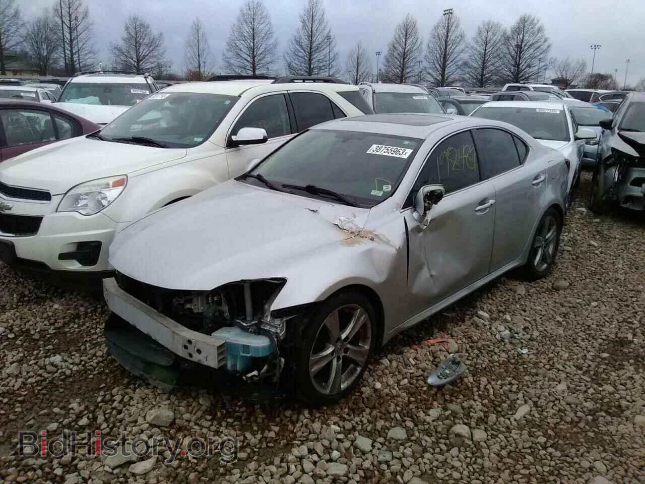 2012 LEXUS IS - VIN: JTHBF5C24C5163970 - Фото 2