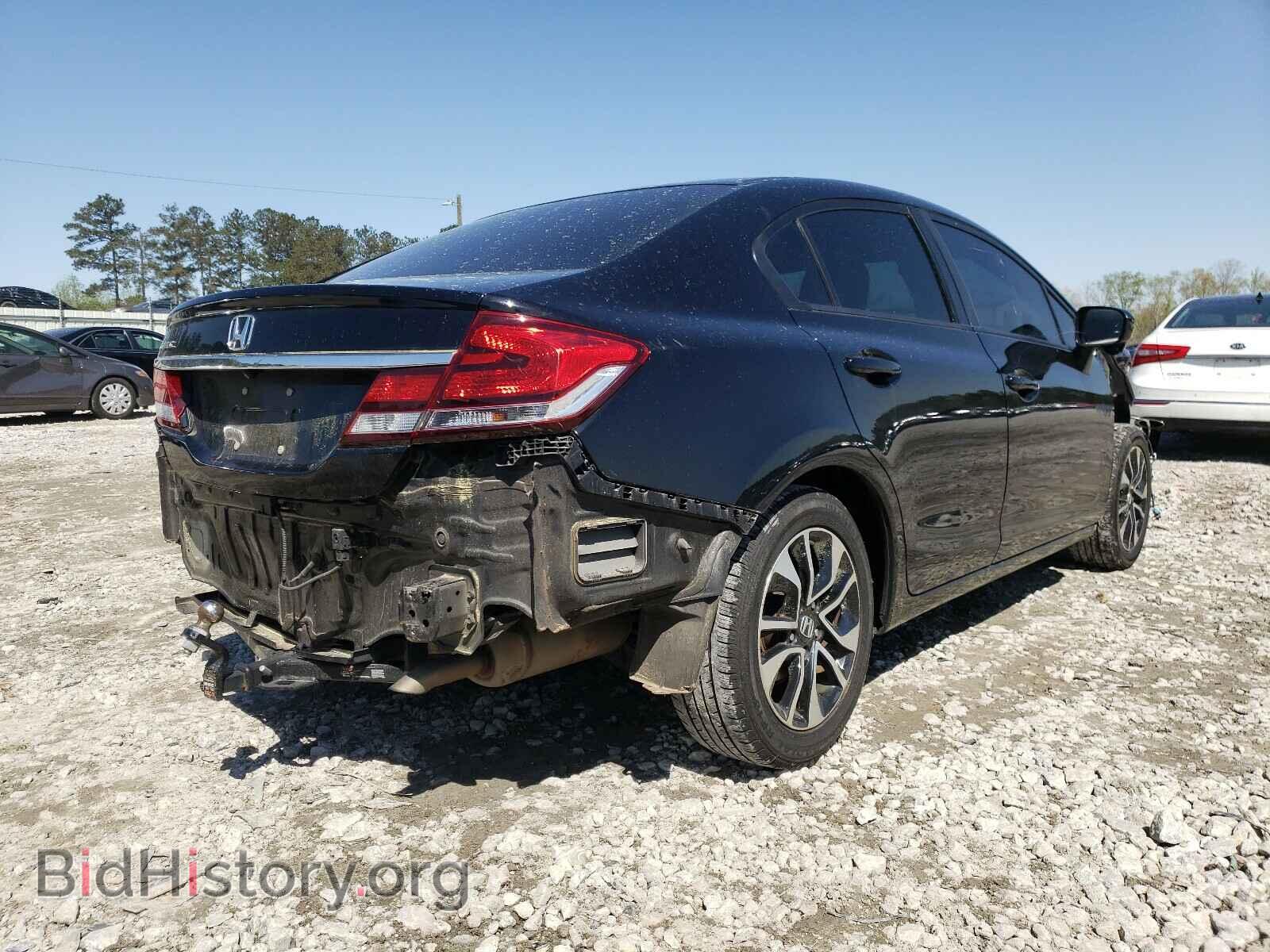 2014 HONDA CIVIC - VIN: 19XFB2F8XEE220046 - Фото 4