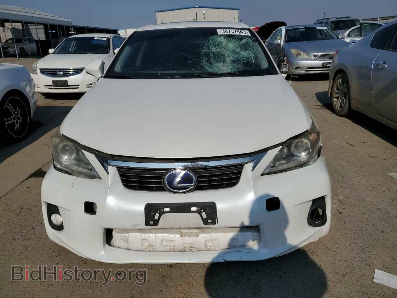 2012 LEXUS CT 200 - VIN: JTHKD5BH9C2049685 - Фото 5