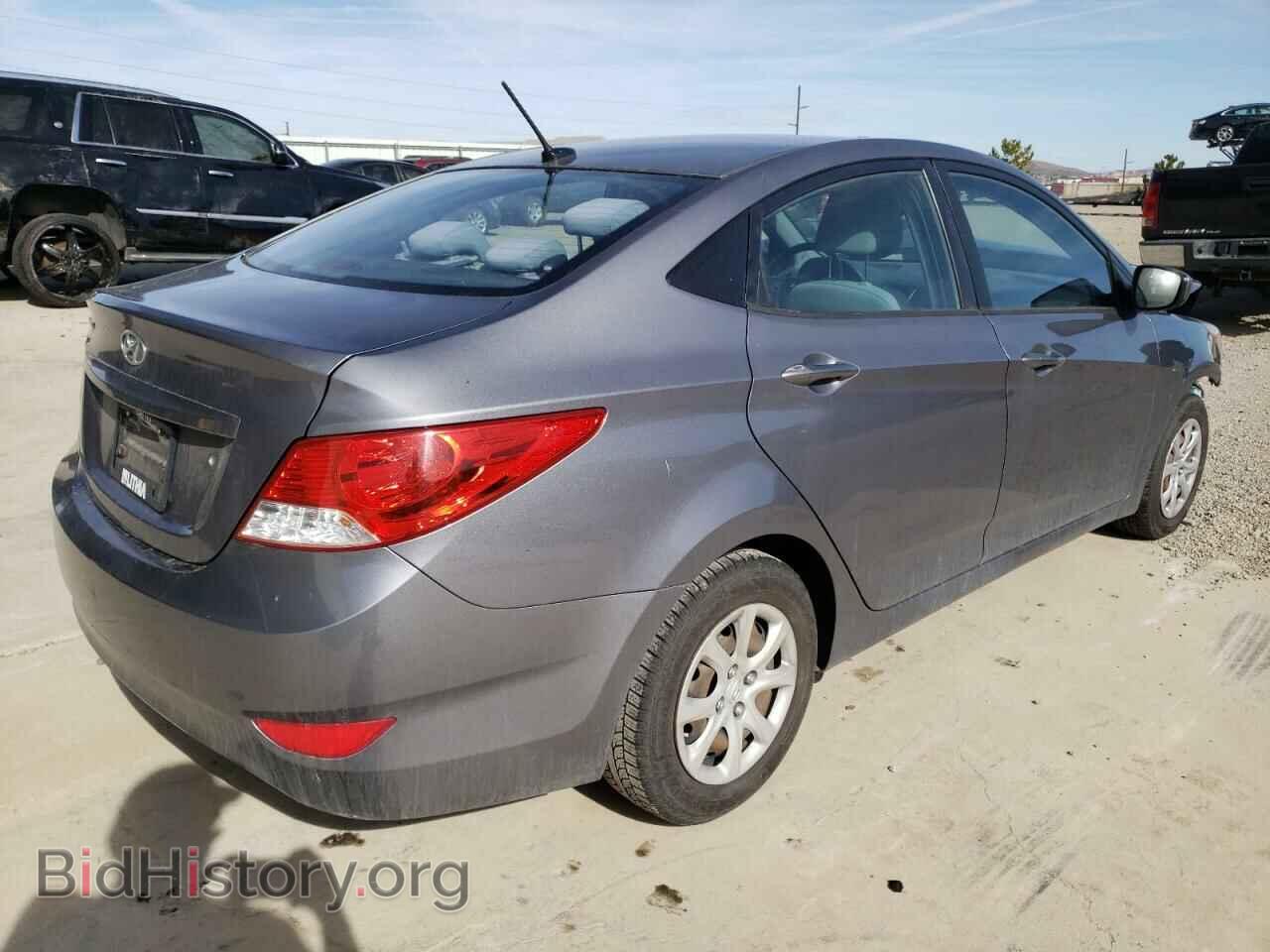 2014 HYUNDAI ACCENT - VIN: KMHCT4AE2EU664270 - Фото 4