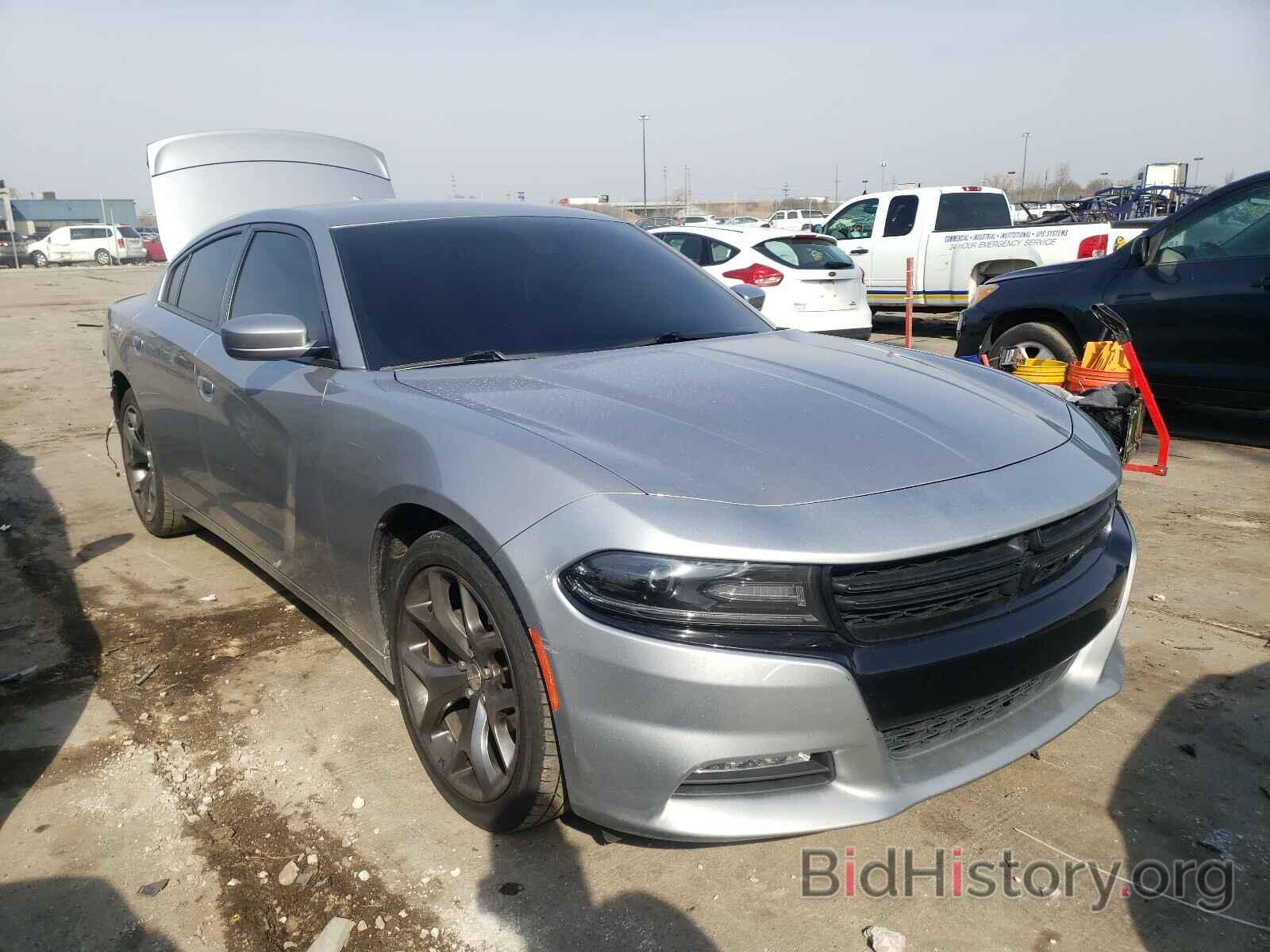 Photo 2C3CDXHG0FH852448 - DODGE CHARGER 2015