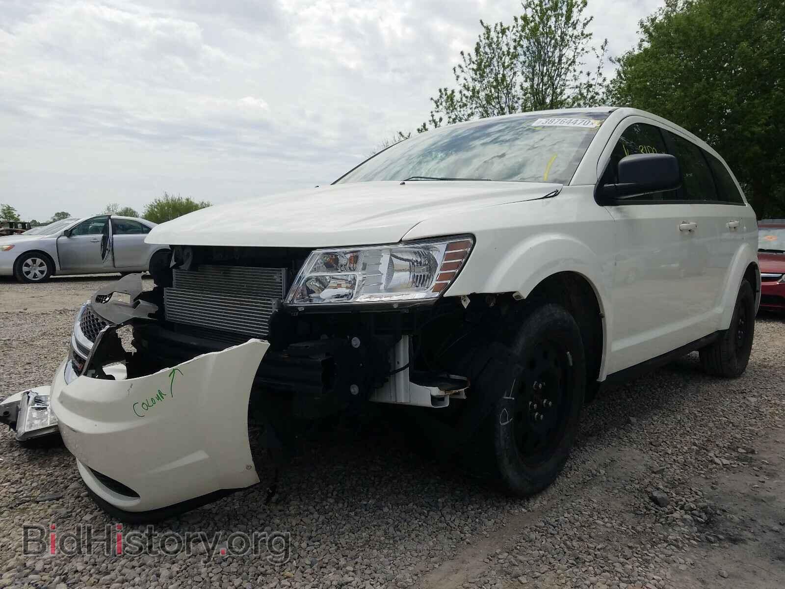 2015 DODGE JOURNEY - VIN: 3C4PDCAB0FT632075 - Фото 2